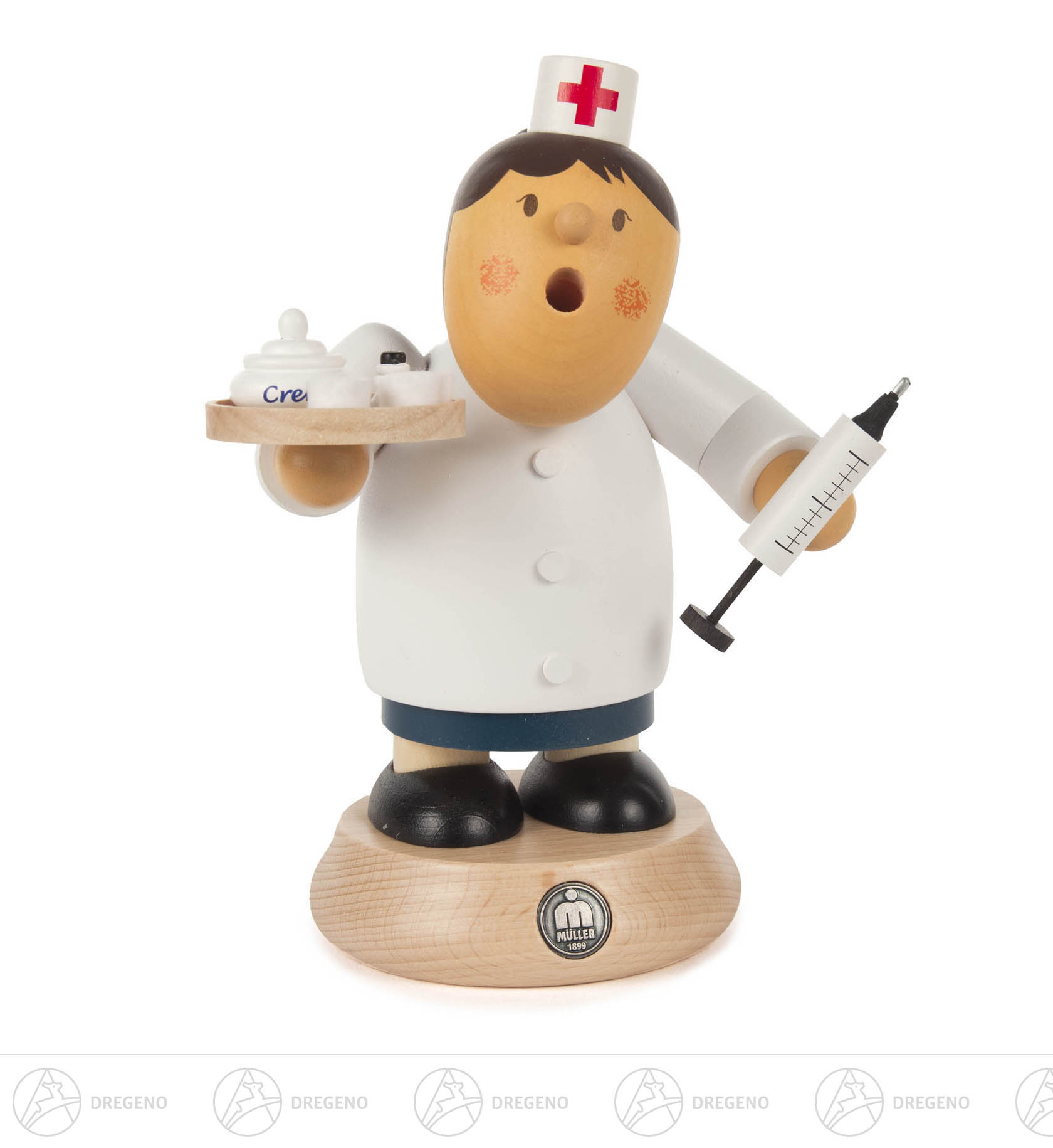 Räuchermann Müllerchen Krankenschwester
