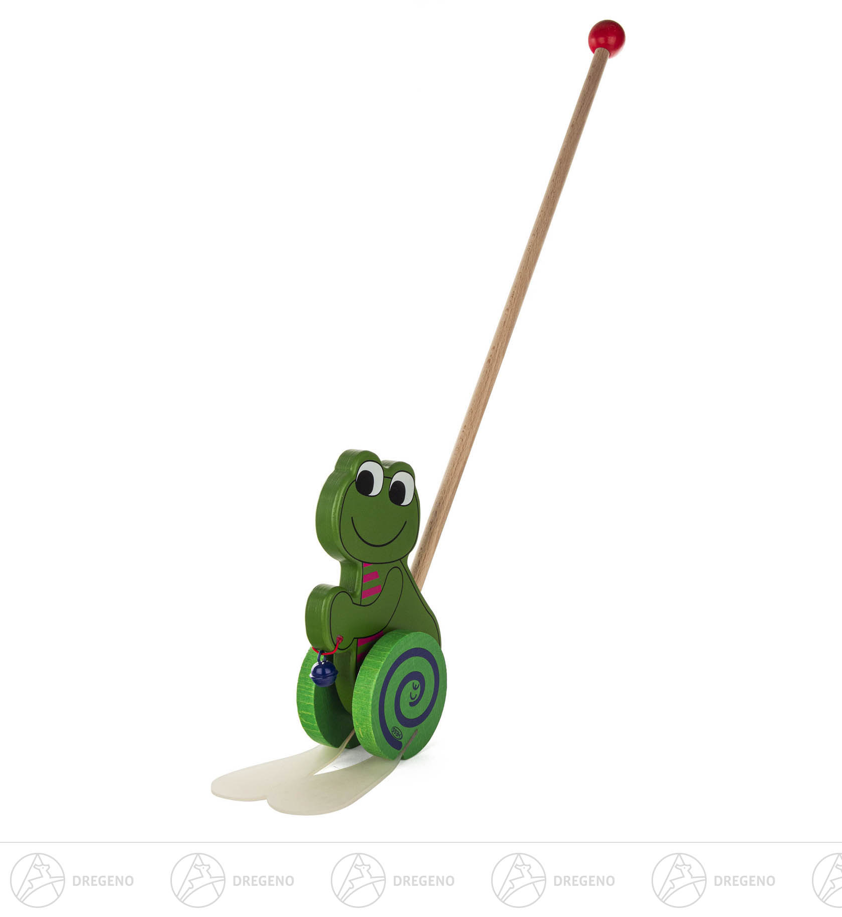Schiebe Frosch