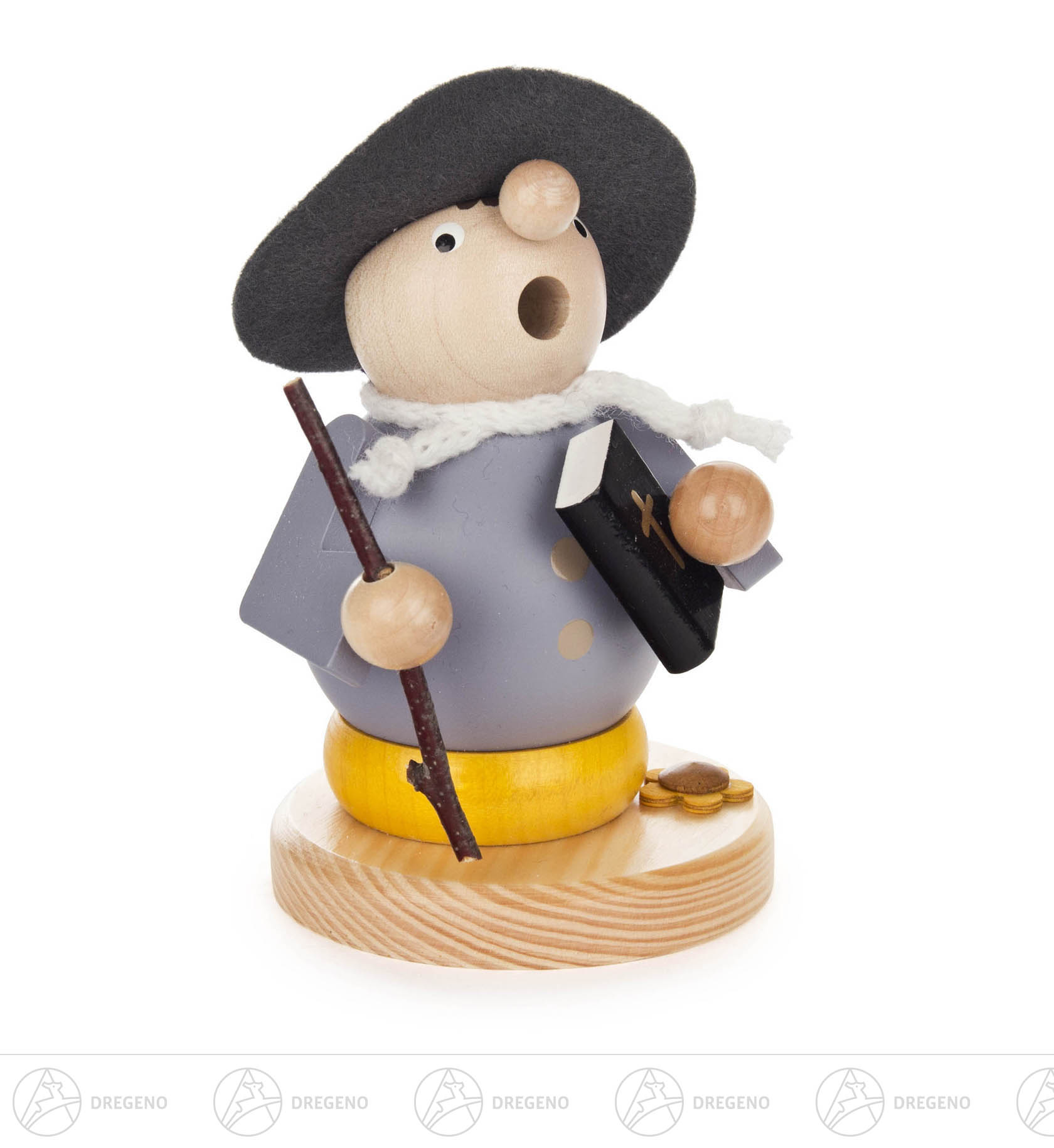 Räuchermann Martin mit Bibel