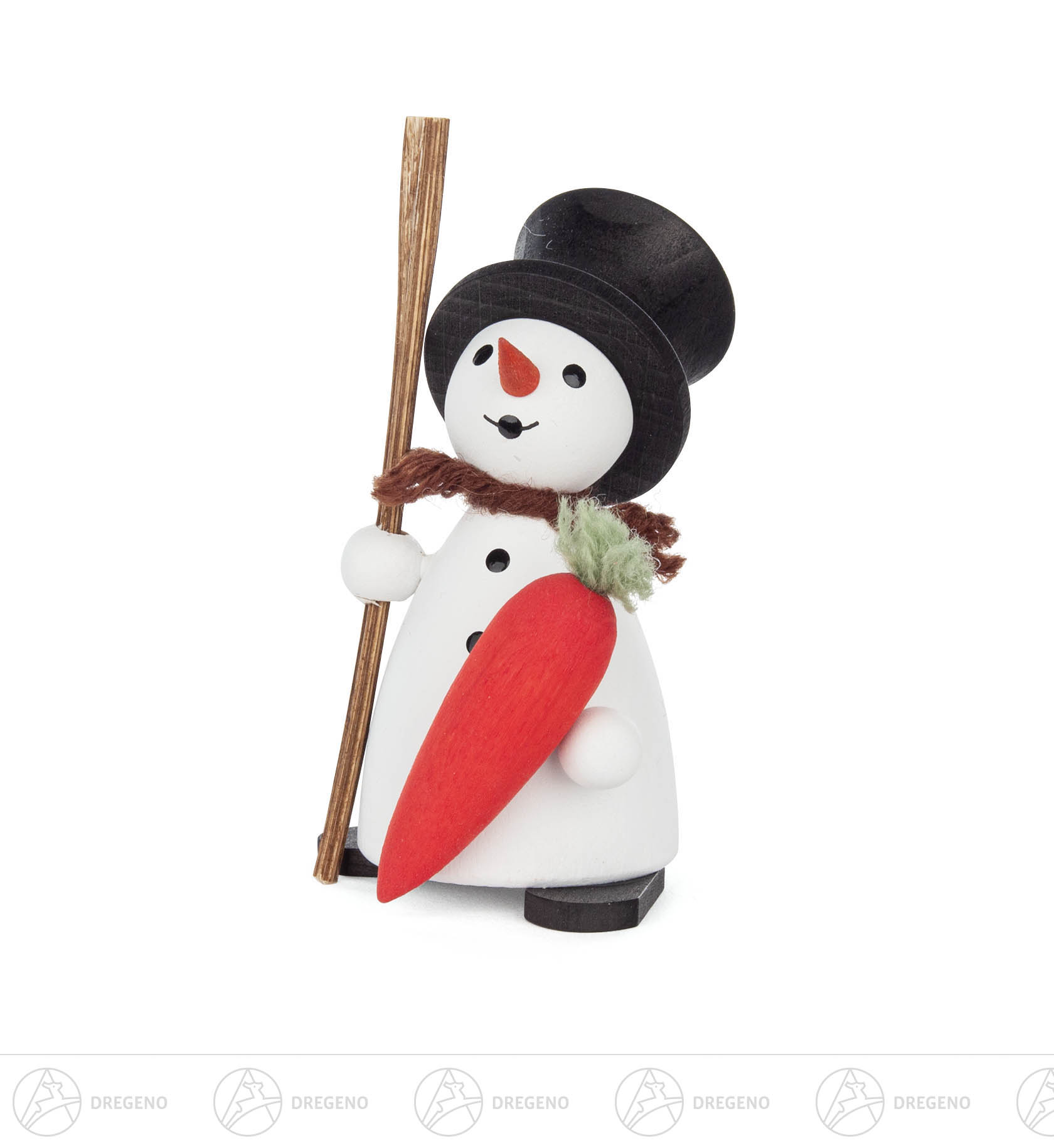 Schneemann mit Möhre 8cm