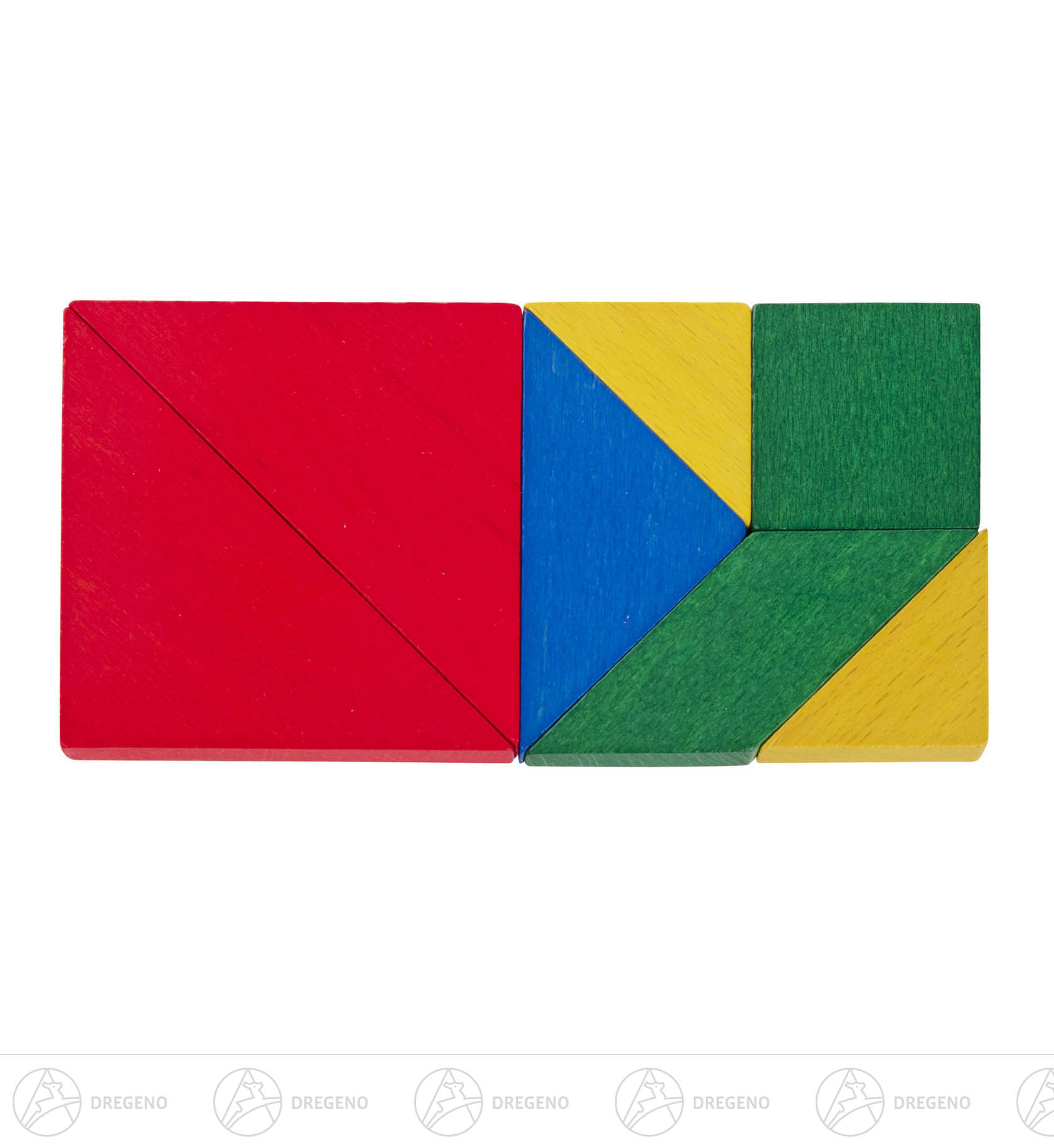 Tangram - Legespiel bunt