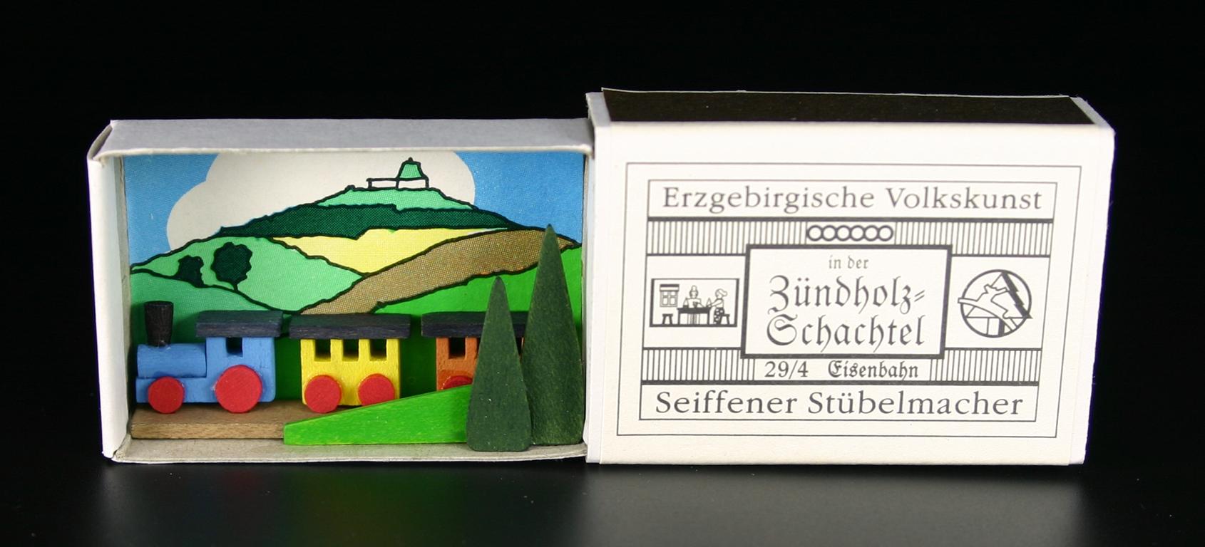 Zündholzschachteln Eisenbahn