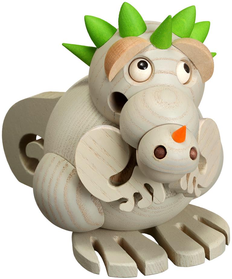 Raeucherdrache Junior Kleinlaut 10cm Raeucherdrache Junior Kleinlaut 10cm