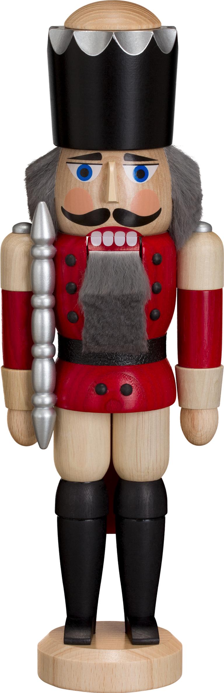 Koenig Esche lasiert rot 29cm