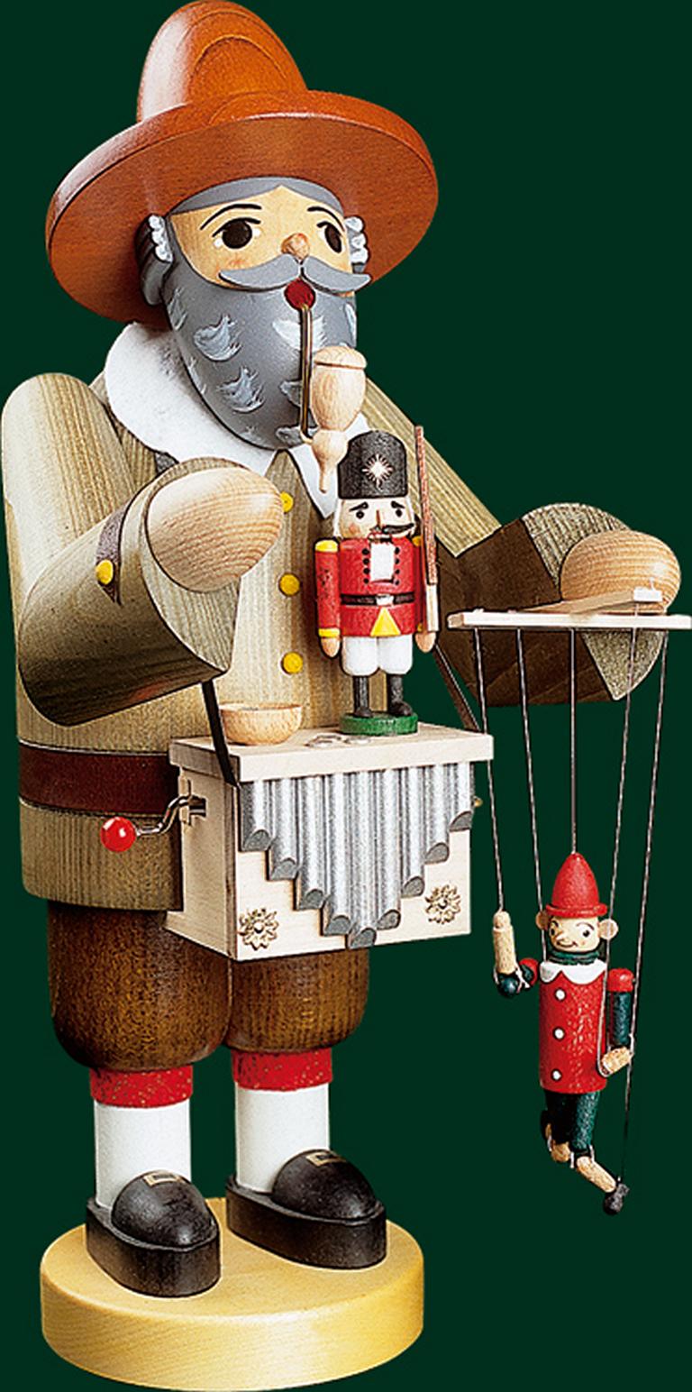 Räuchermann Puppenspieler, Mini-Spw. Weißt du wieviel...  36 cm