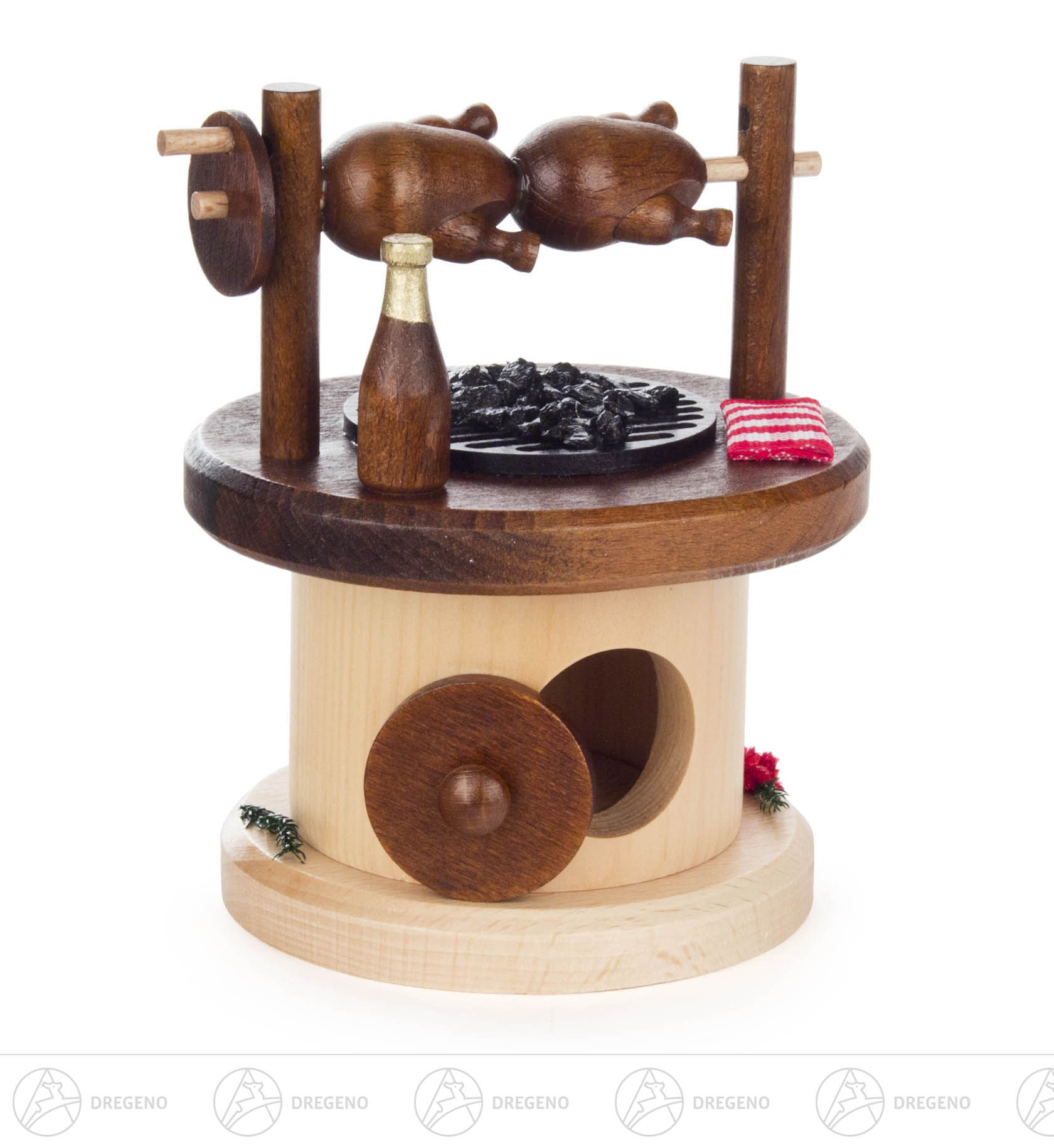 Räucherfigur Hühnchengrill Räucherfigur Hühnchengrill