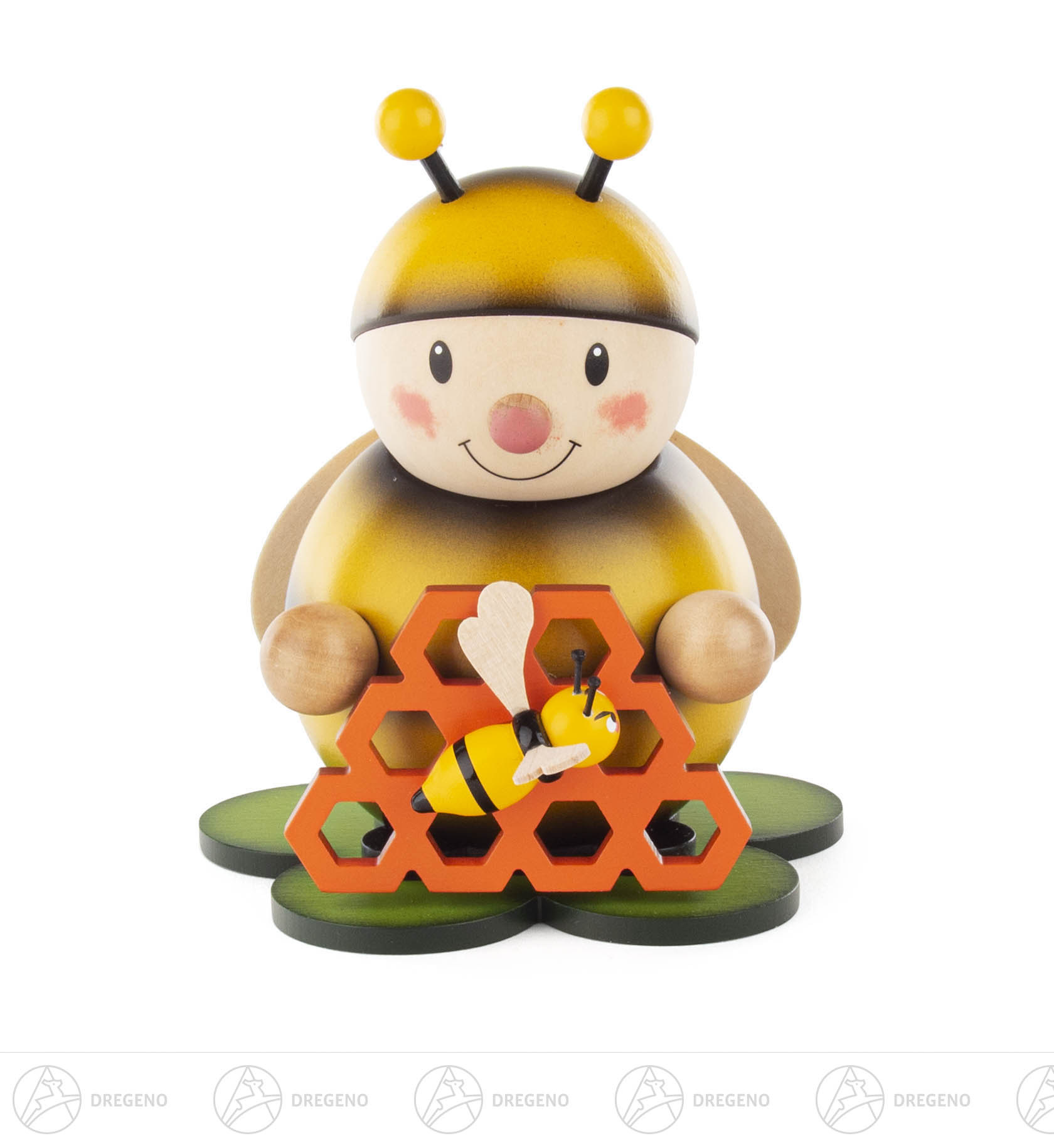 Hummel mit Honigwabe 11cm