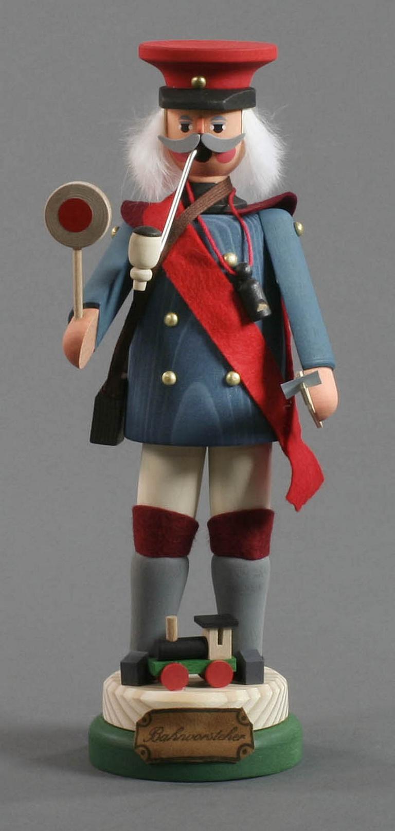 Räuchermann Bahnvorsteher