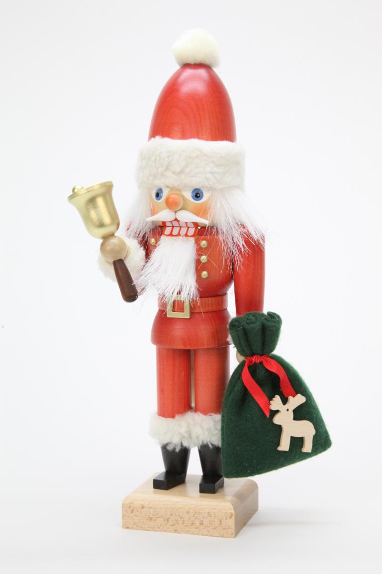 Nussknacker Weihnachtsmann mit Glocke 30,5 cm Nussknacker Weihnachtsmann mit Glocke 30,5 cm