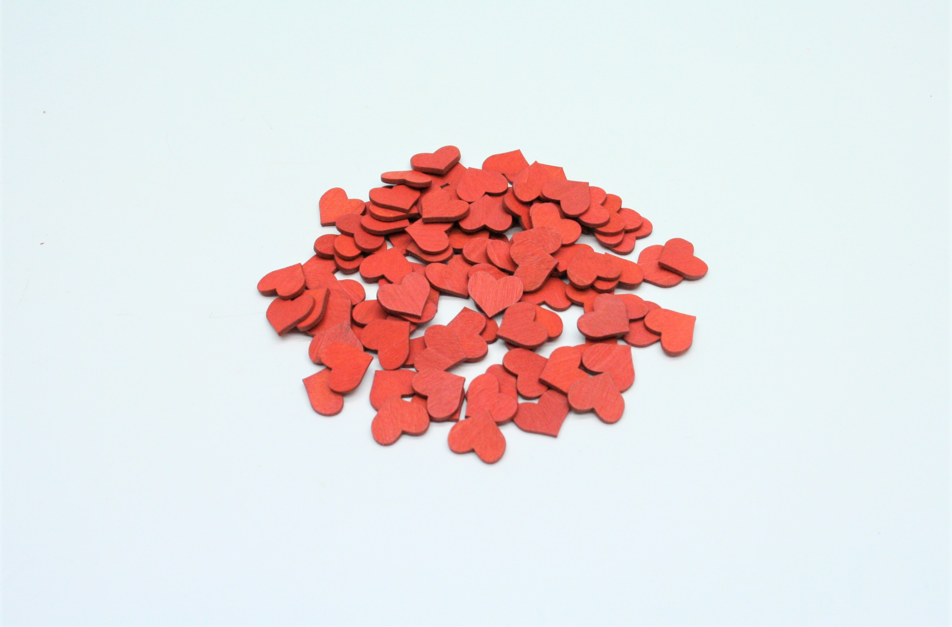 Streudeko Herzen rot15mm Streudeko Herzen rot15mm