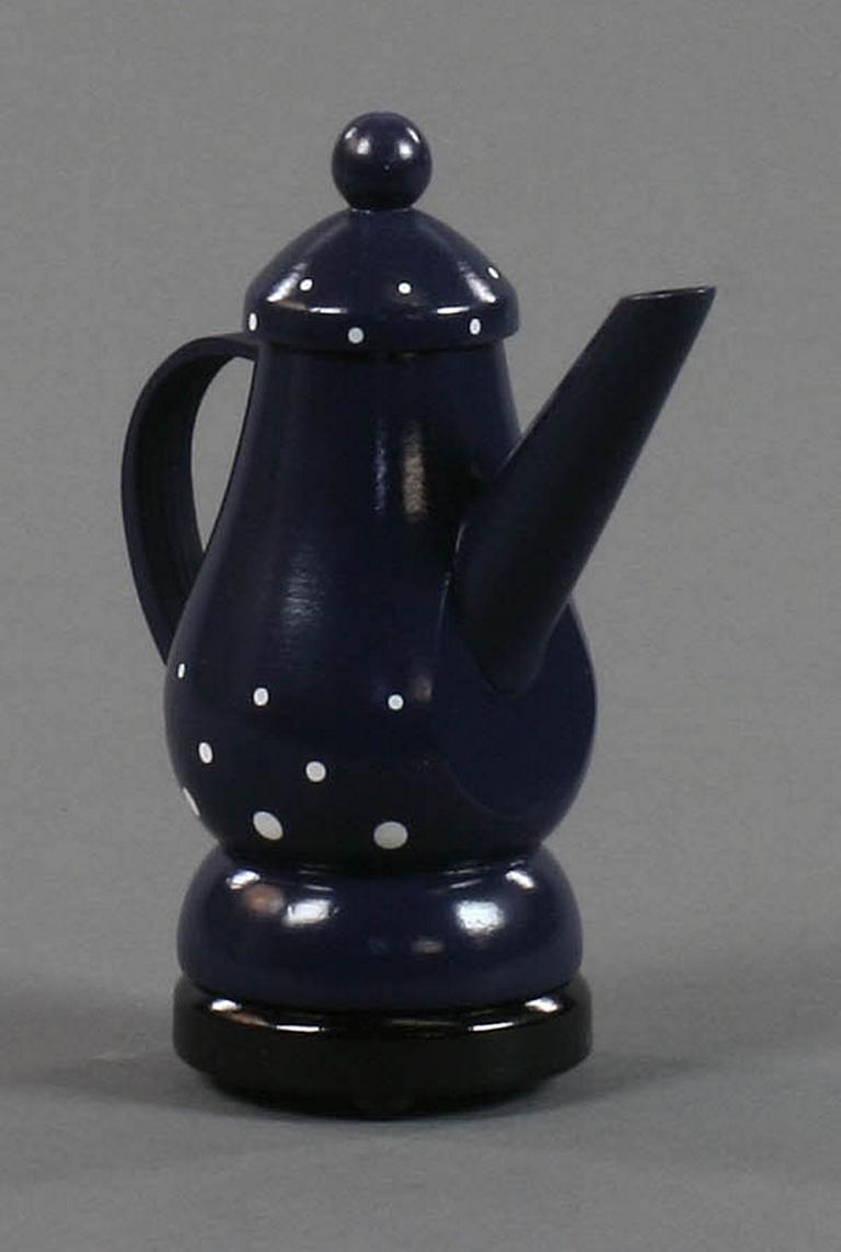 Räucherfigur Kaffeekanne blau Räucherfigur Kaffeekanne blau