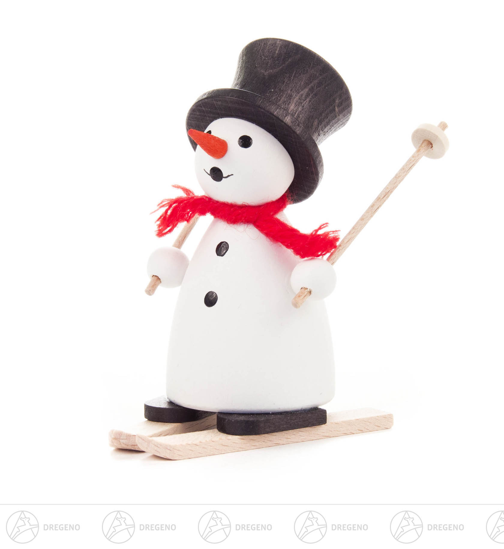 Schneemann auf Ski 8cm Schneemann auf Ski 8cm