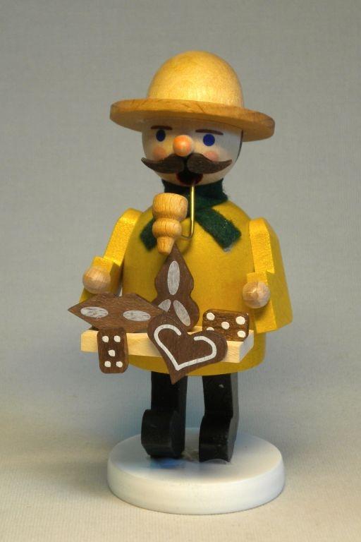 Räuchermann Lebkuchenverkäufer 11 cm Räuchermann Lebkuchenverkäufer 11 cm