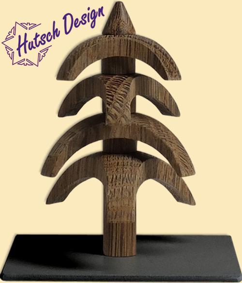 Drehbaum Twist Eiche geräuchert 8cm Drehbaum Twist Eiche geräuchert 8cm