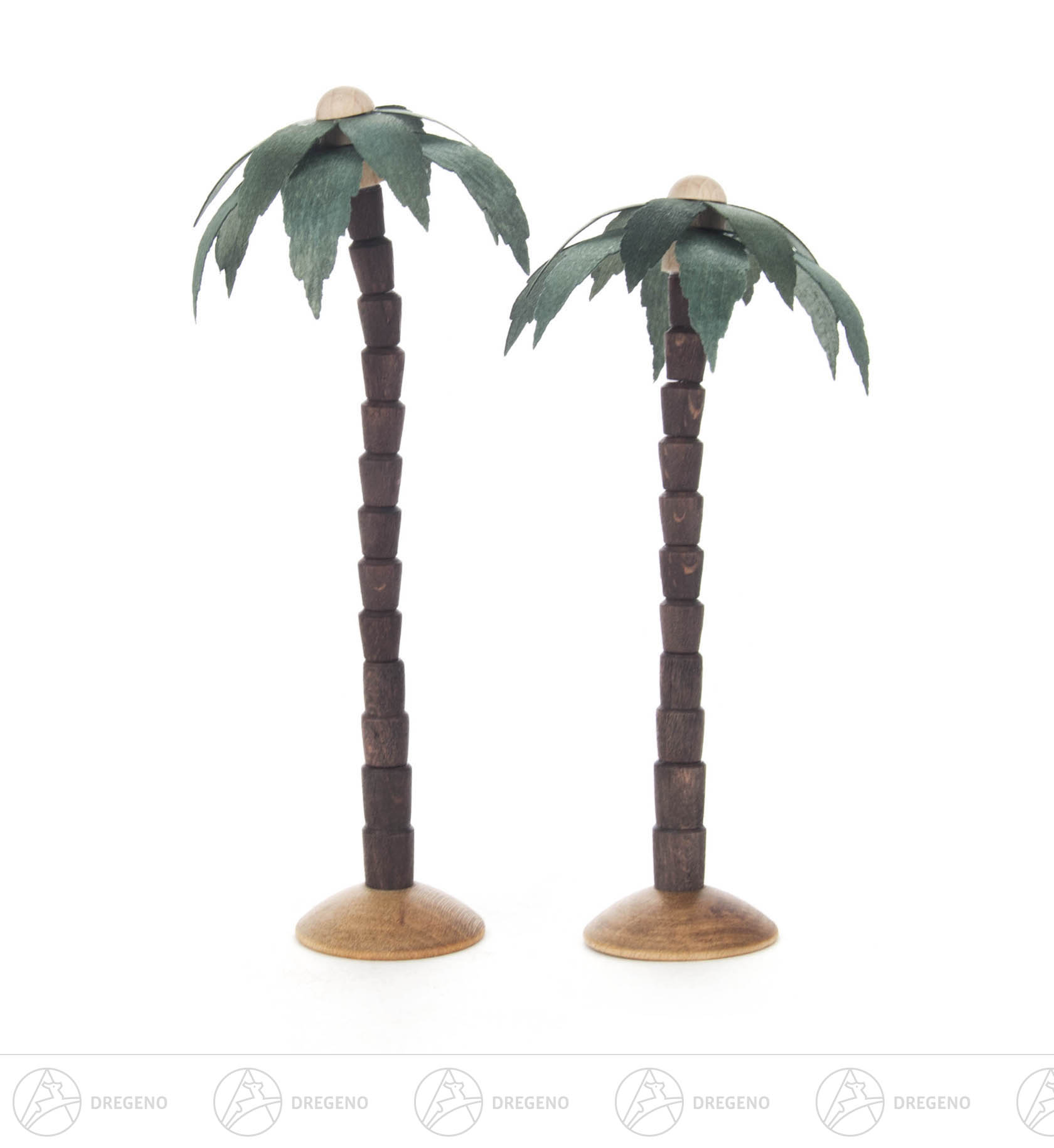 Palmen farbig, 11/14cm (2)