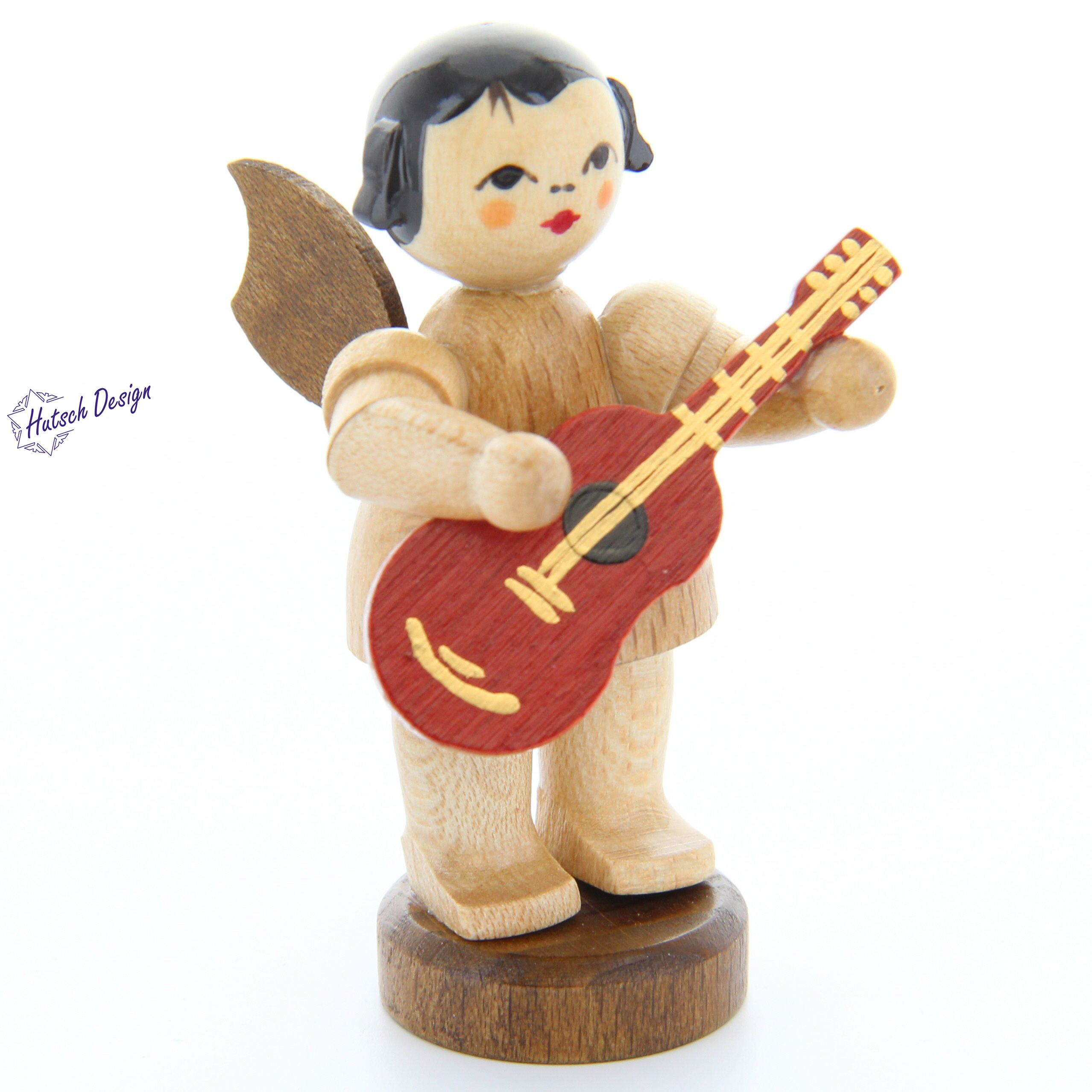 Engel stehend mit Gitarre, natur Engel stehend mit Gitarre, natur