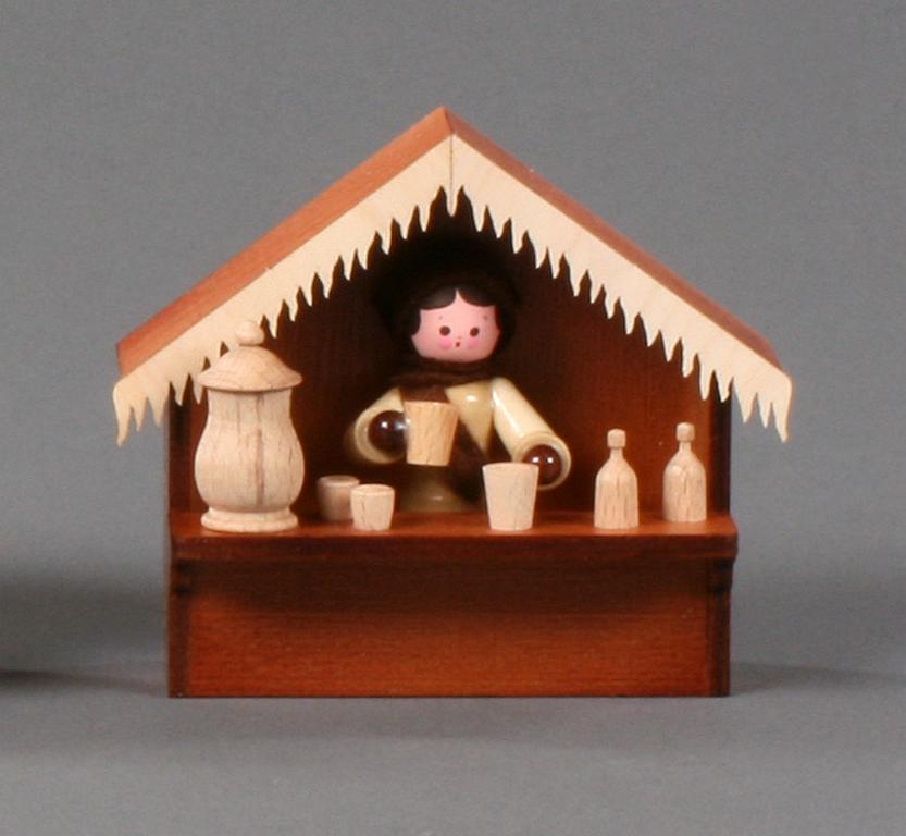 Weihnachtsmarktbude Glühwein