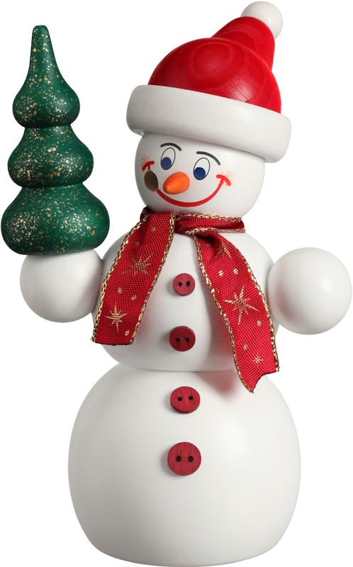 Weihnachts-Schneemann 15cm Weihnachts-Schneemann 15cm