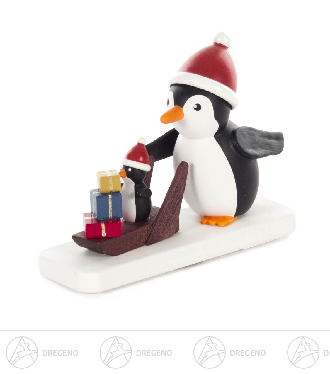 Pinguin Weihnachtsexpress 6cm