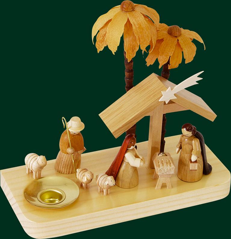 Krippe Christi Geburt 14 cm Krippe Christi Geburt 14 cm