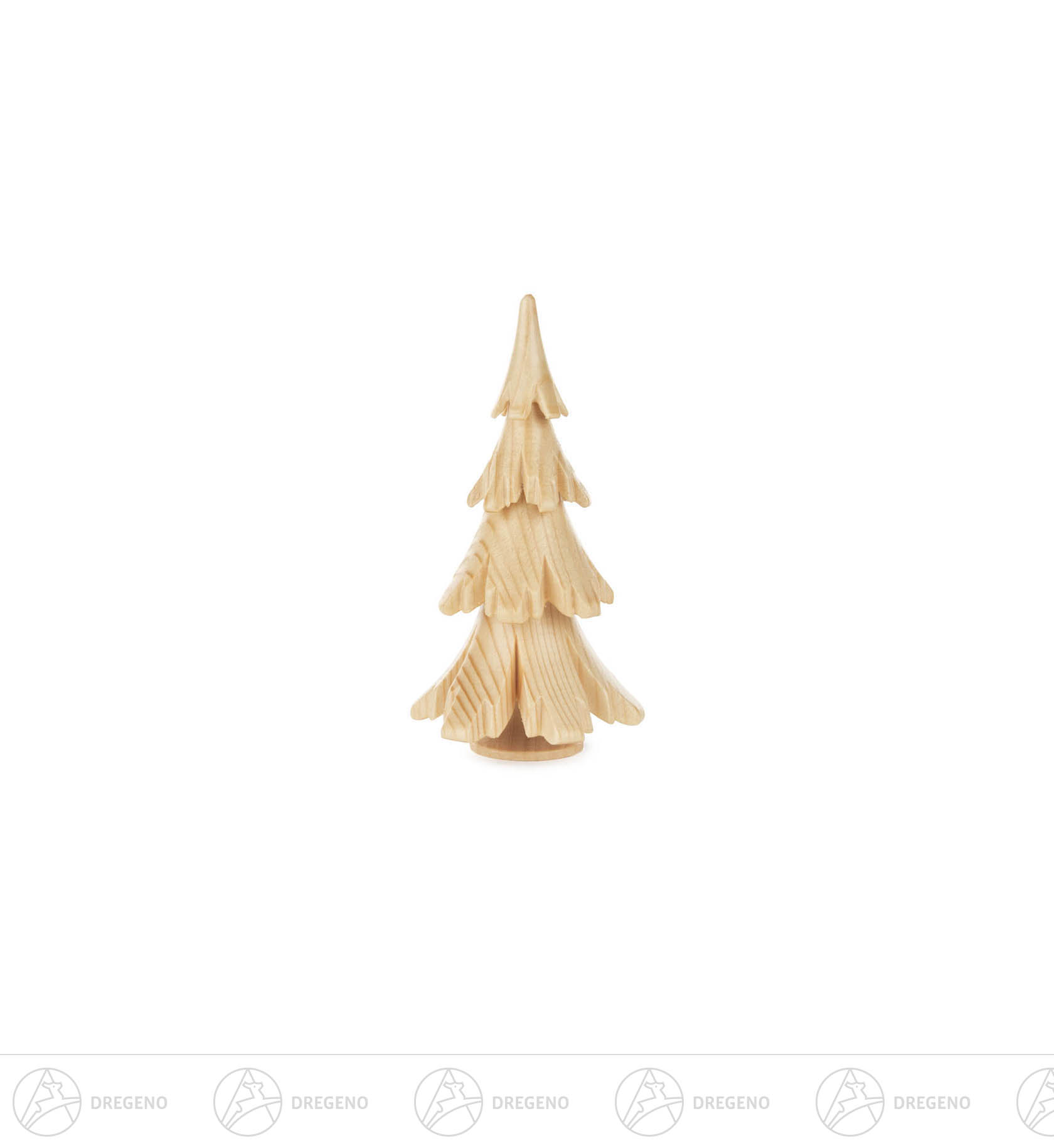 Massivholzbaum natur 9 cm
