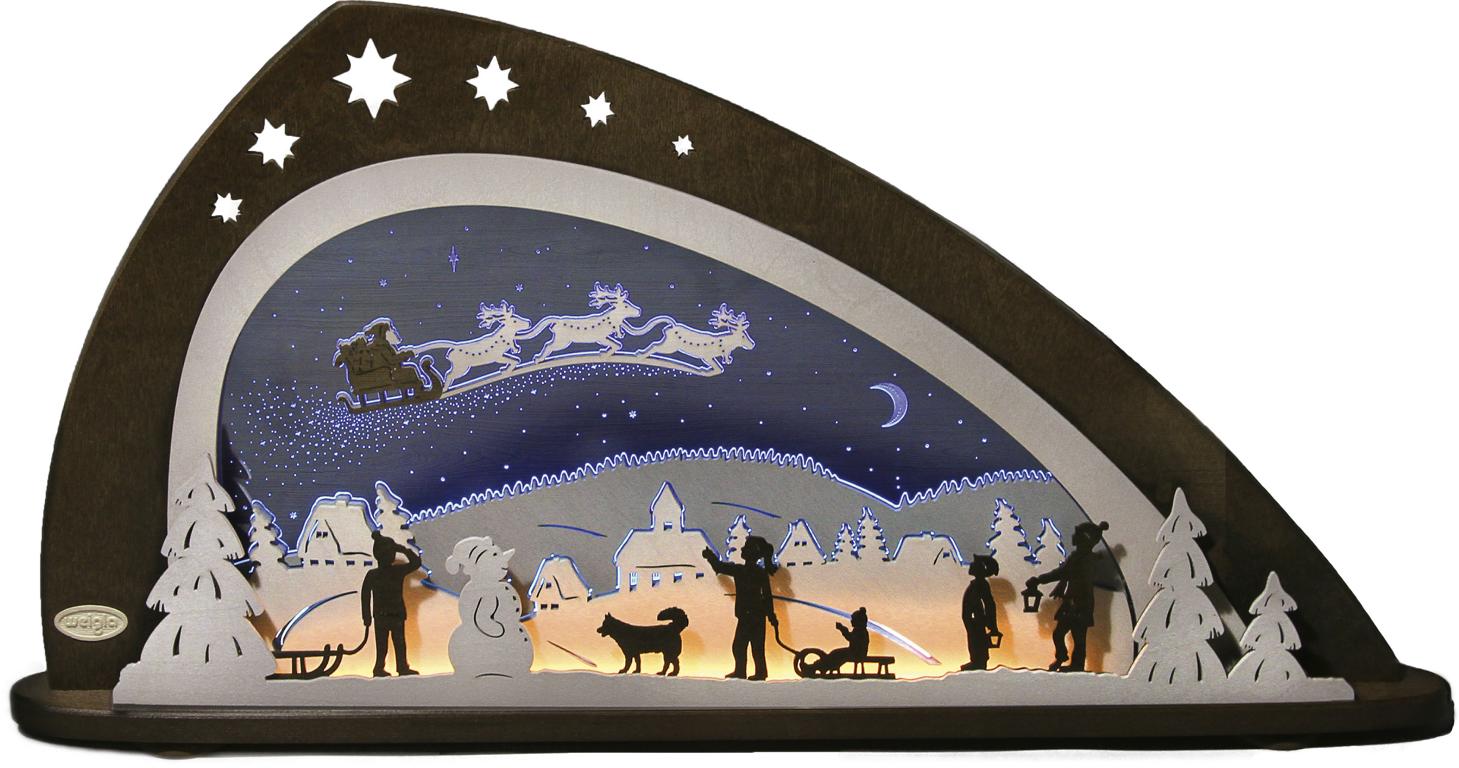 Schwibbogen LED Santa Claus 66,0 x 33,8 x 6,0 cm Schwibbogen LED Santa Claus 66,0 x 33,8 x 6,0 cm