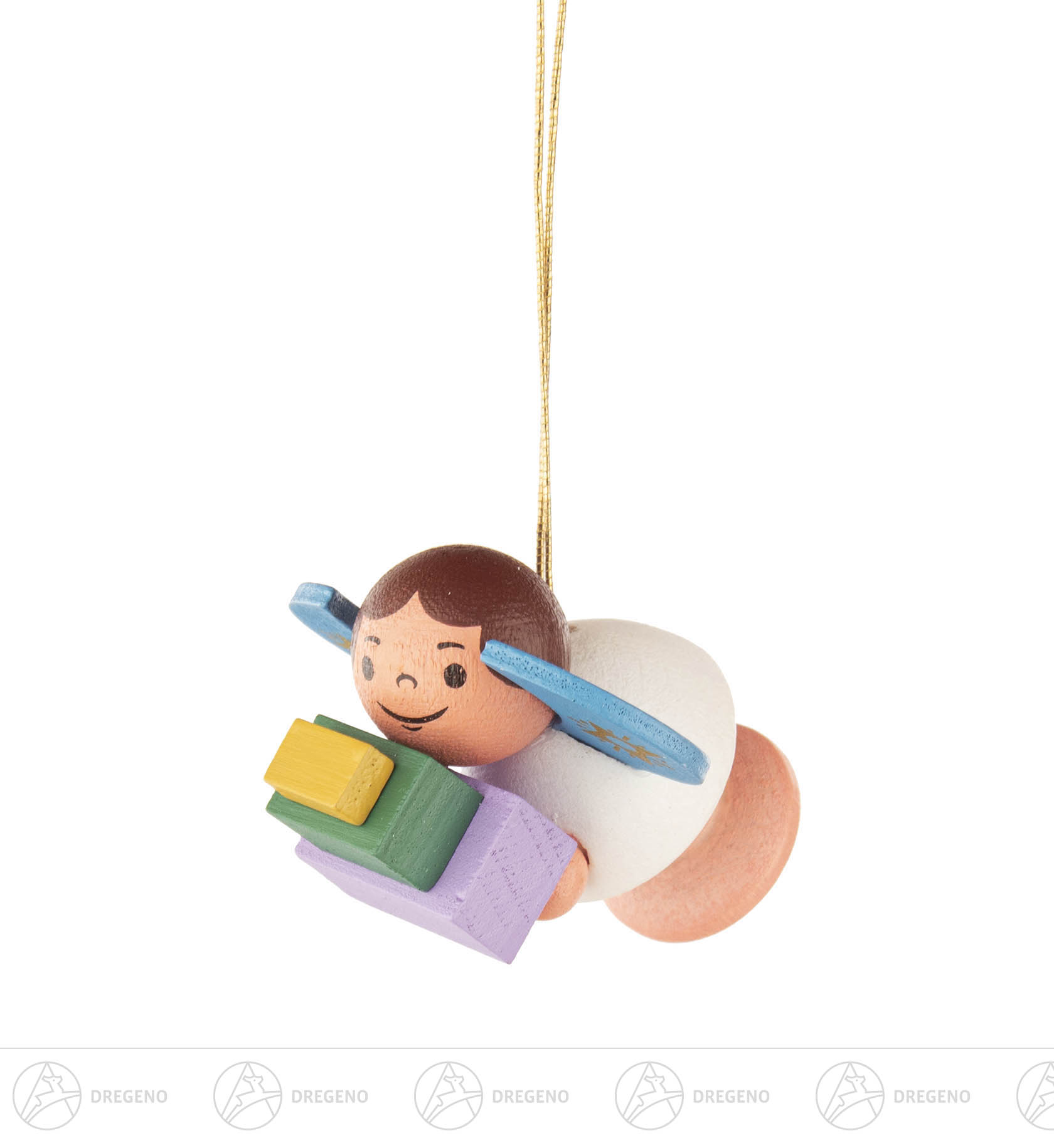 Behang Engel mit Geschenken,bunt 4cm Behang Engel mit Geschenken,bunt 4cm