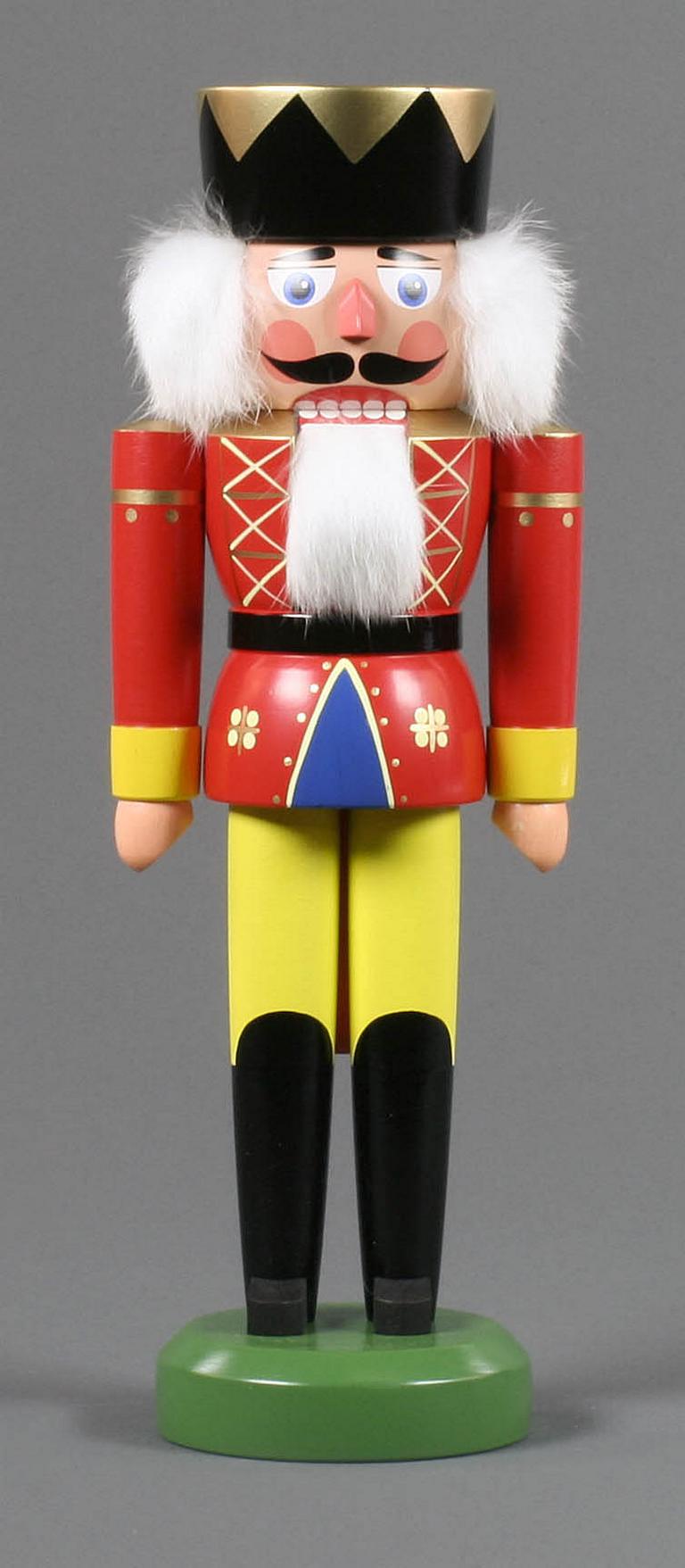 Nussknacker König weiß -exklusiv- 40cm