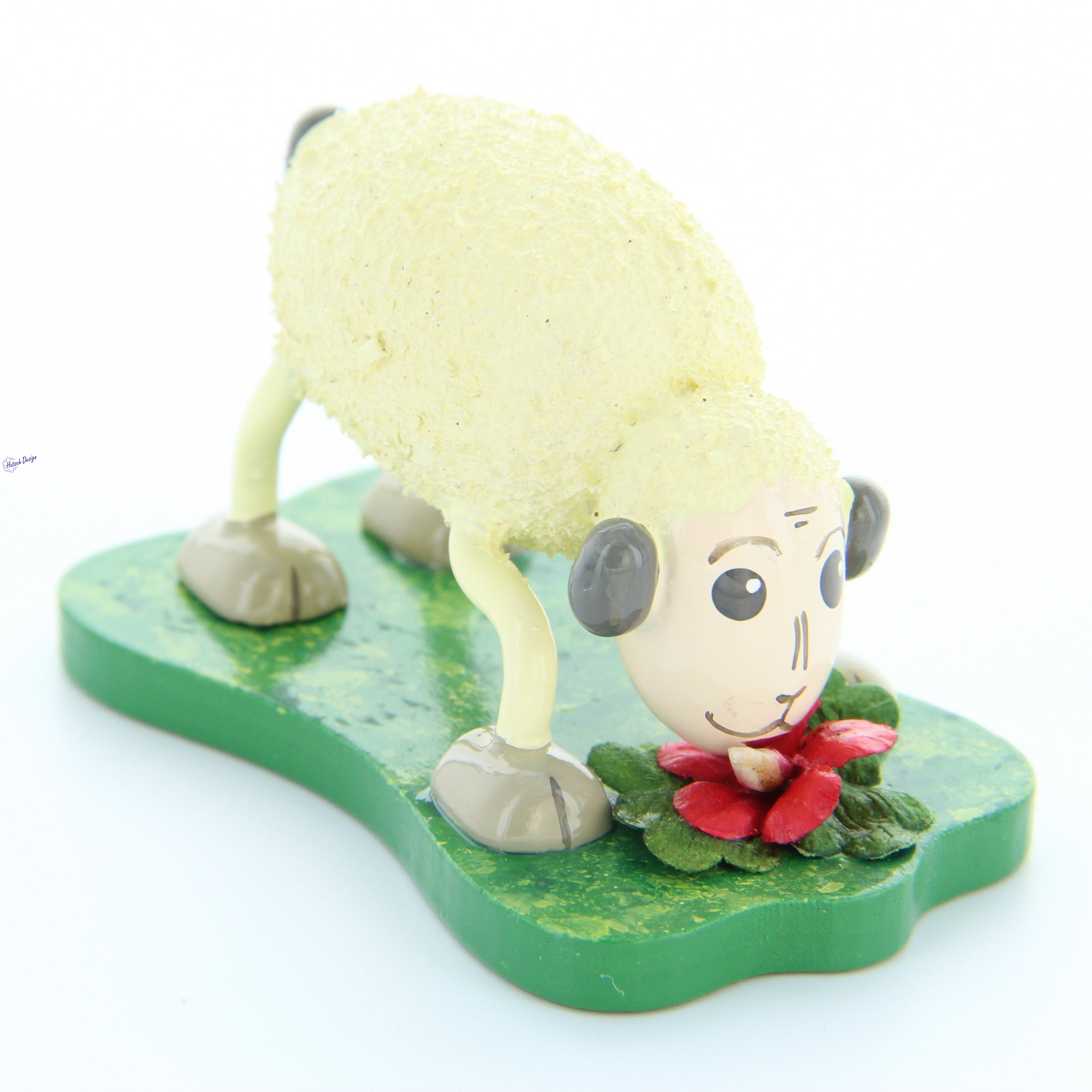Schaf Mampfi, fressend Schaf Mampfi, fressend