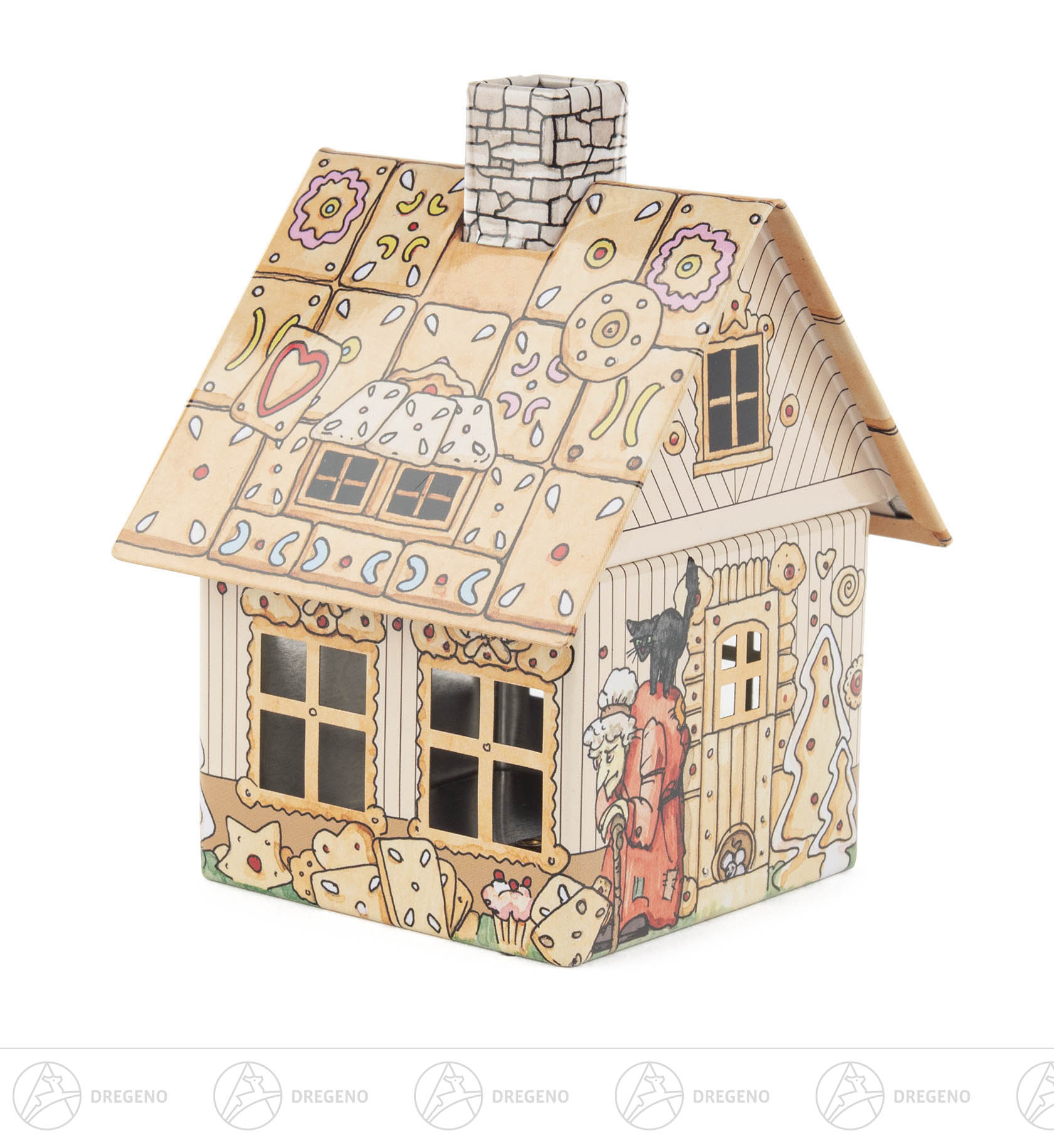 Räucherhaus Metall Knusperhaus