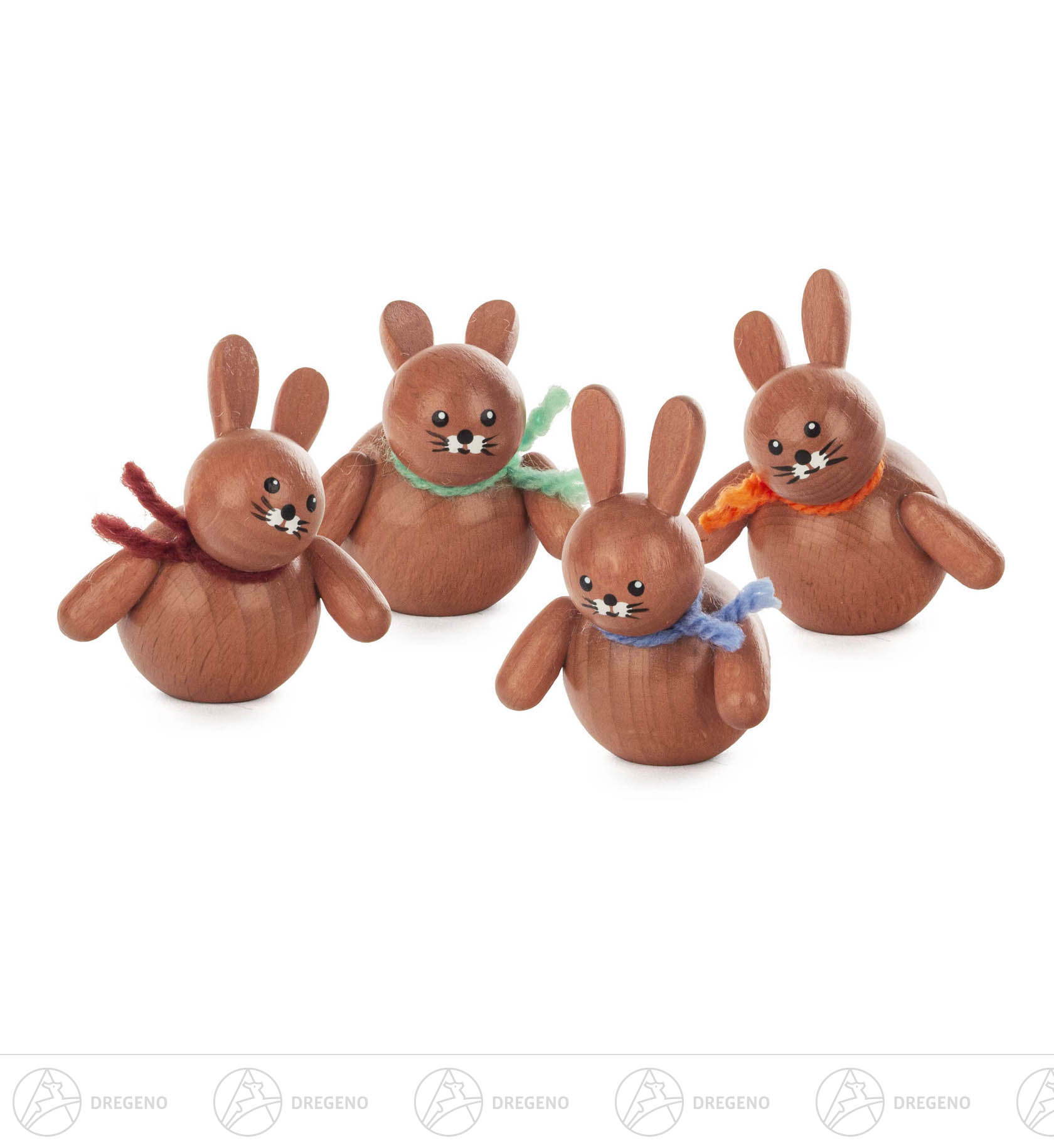 Hasen braun stehend (4) 6cm