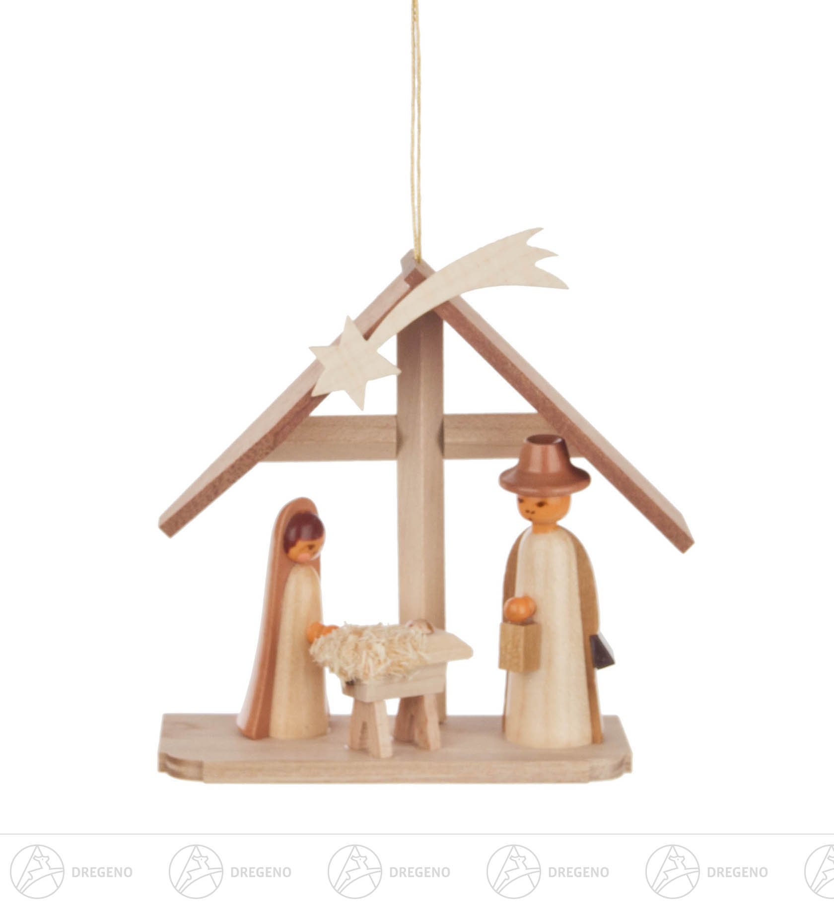 Behang Christi Geburt natur 9cm