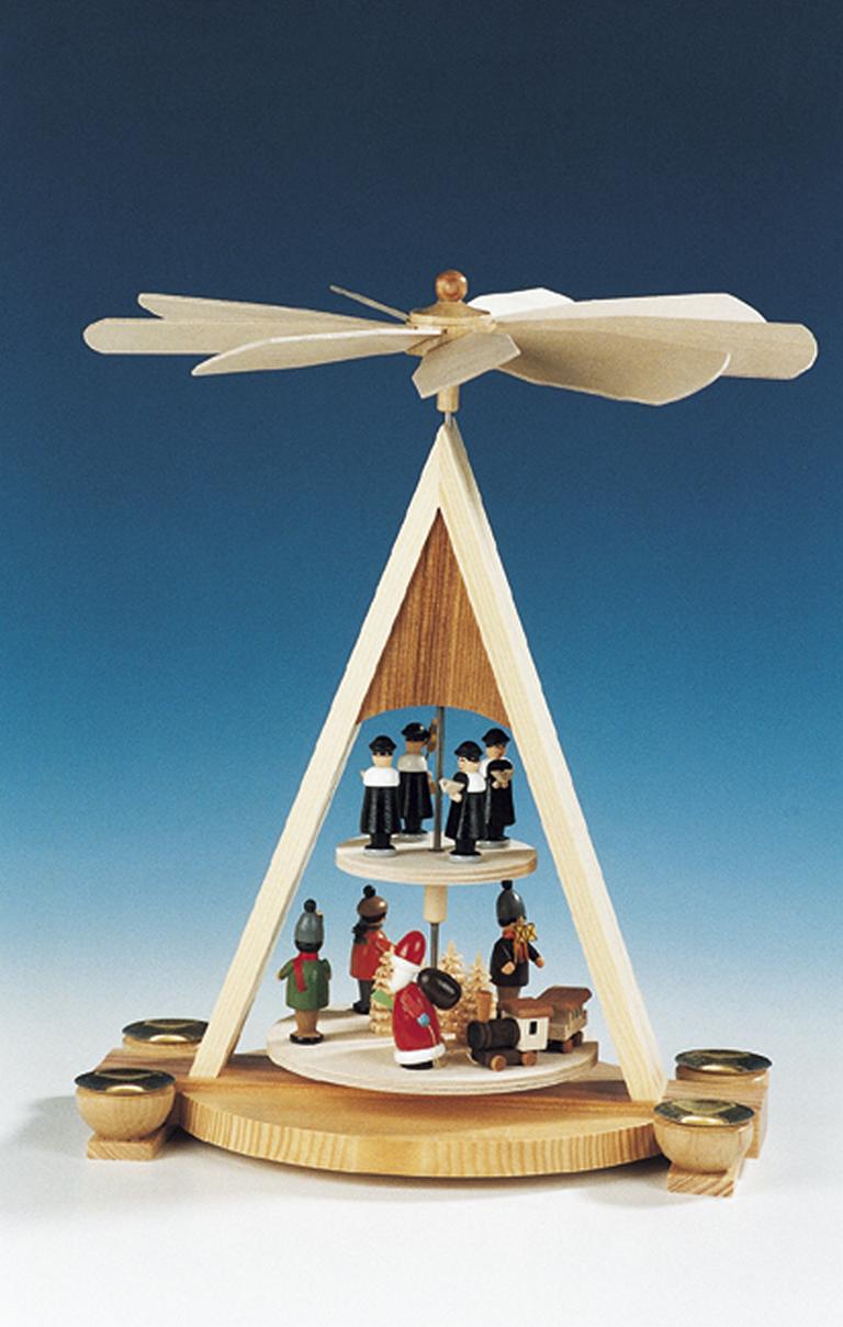 Pyramide Bescherung  Weihnachtsmann