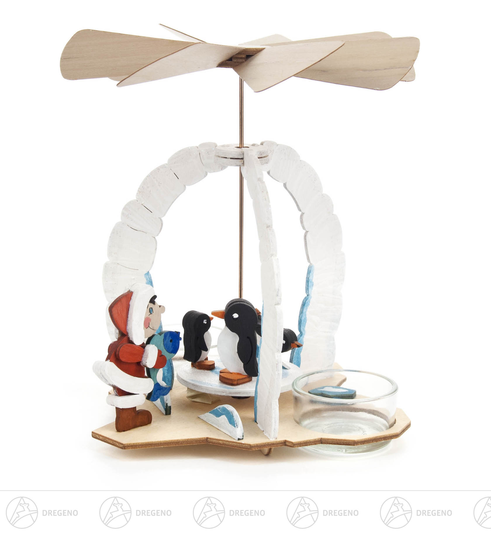 Bastelset Pinguinpyramide Höhe ca. 18cm