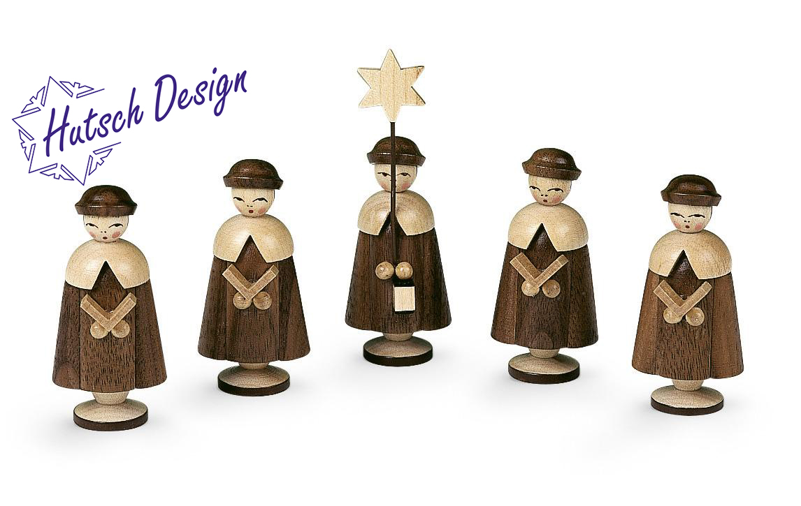 Kurrende, 5 Figuren mittelgroß Kurrende, 5 Figuren mittelgroß