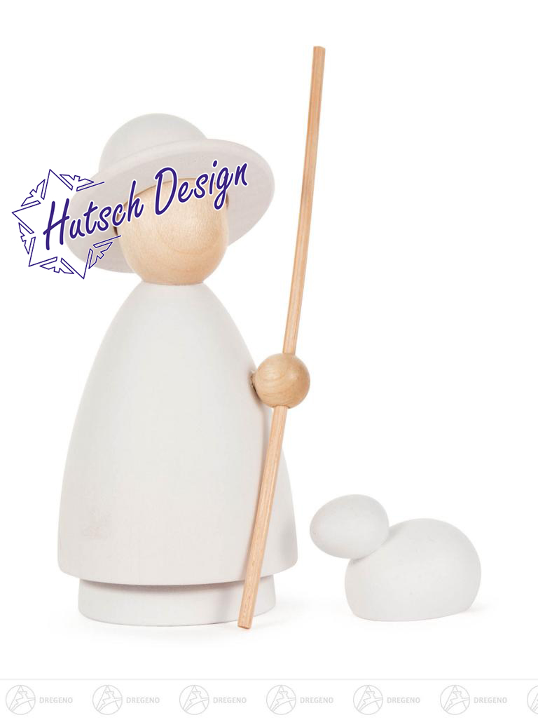 Schäfer mit Schaf natur/weiß (2)