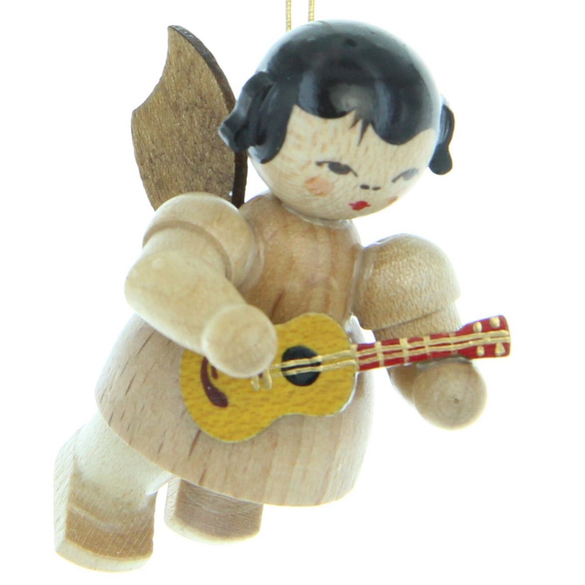 Schwebeengel mit Ukulele, natur