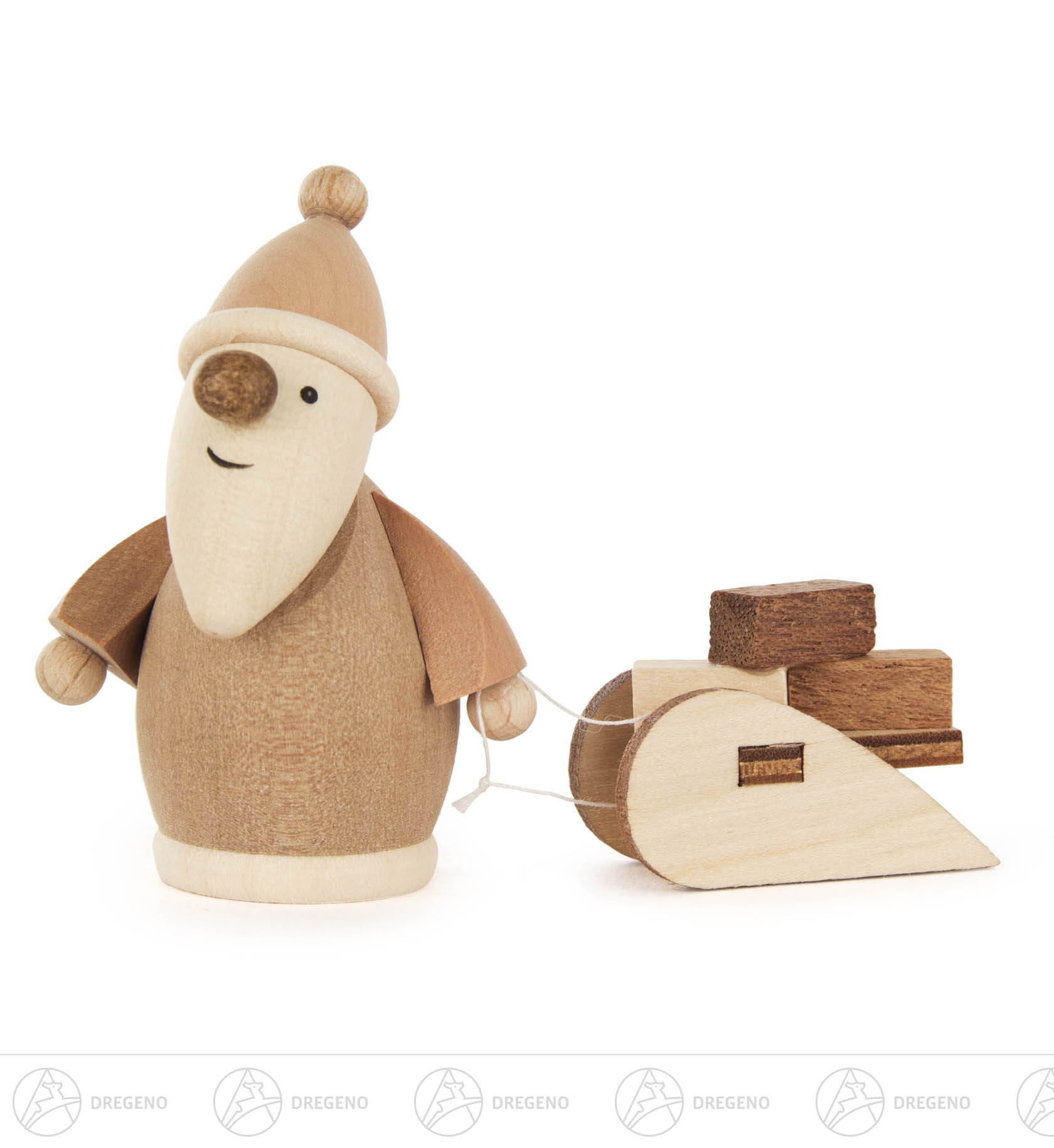 Ruprecht mit Schlitten 5,5cm