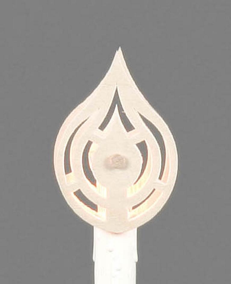 Kerzenaufstecker Flammen, groß (10)