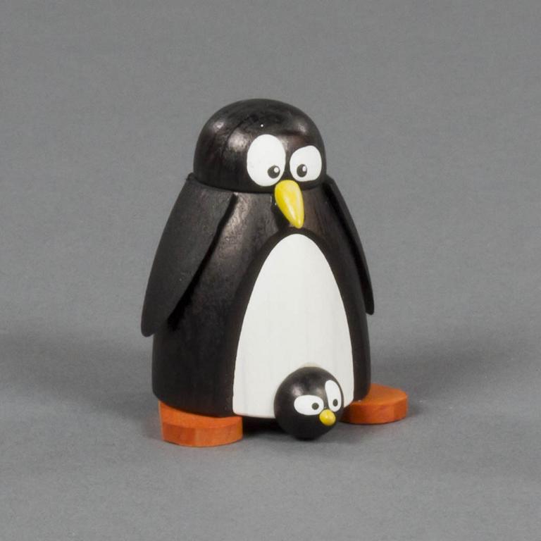 Pinguin mit Baby 5cm