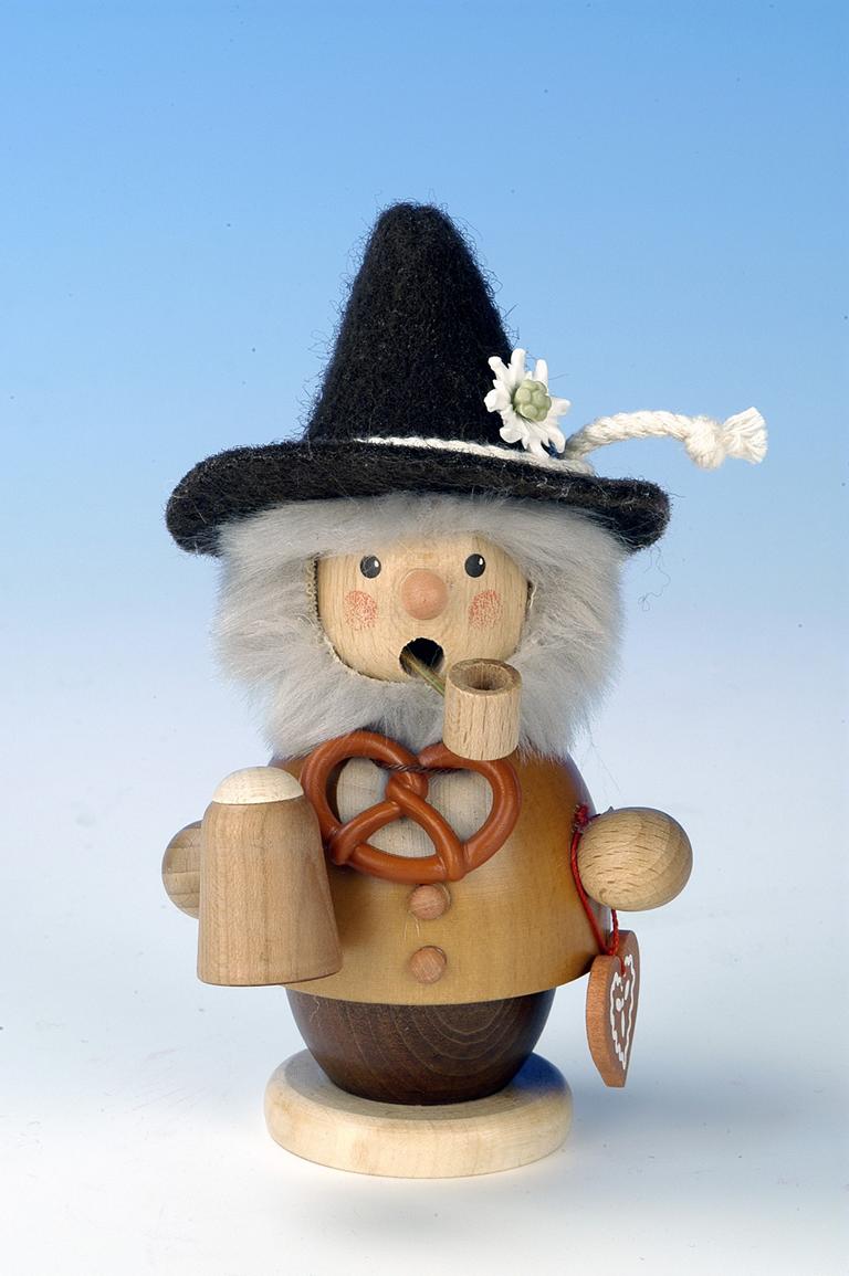 Räuchermann Bayer natur  14,0 cm