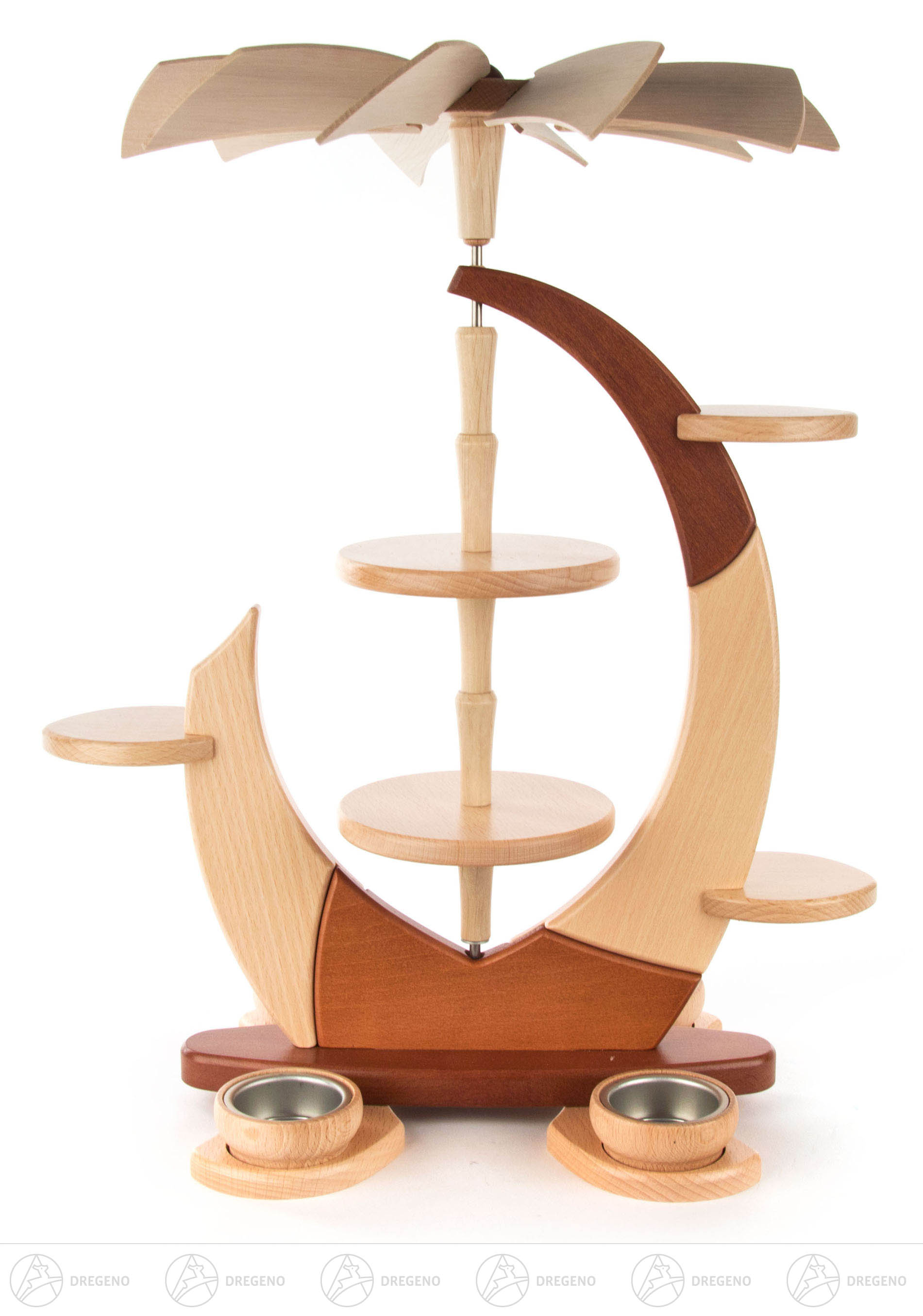 Pyramide Segel unbestückt, für Teelichte