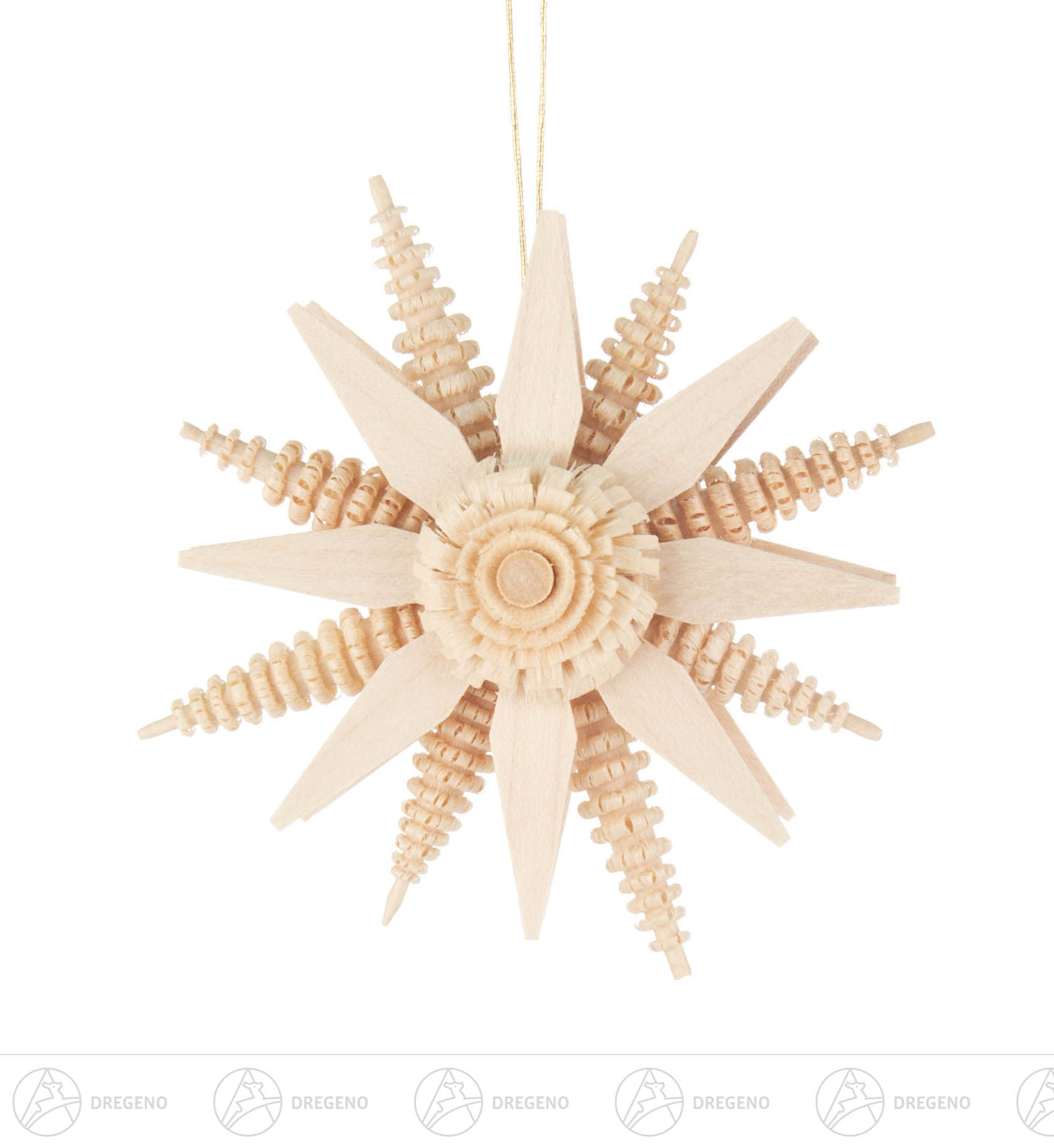 Behang Stern natur 7cm