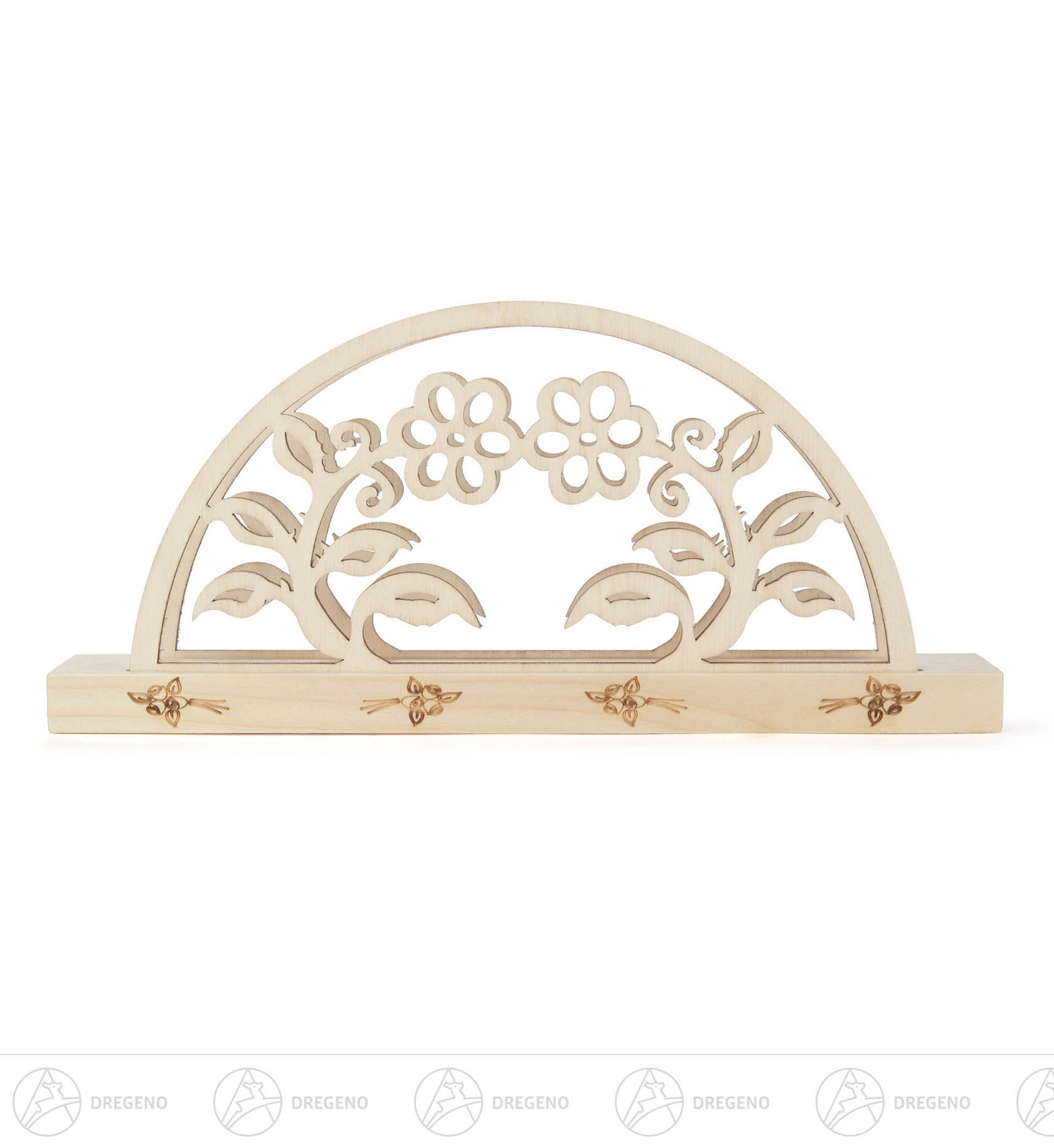 Serviettenständer Blumen 10x23cm