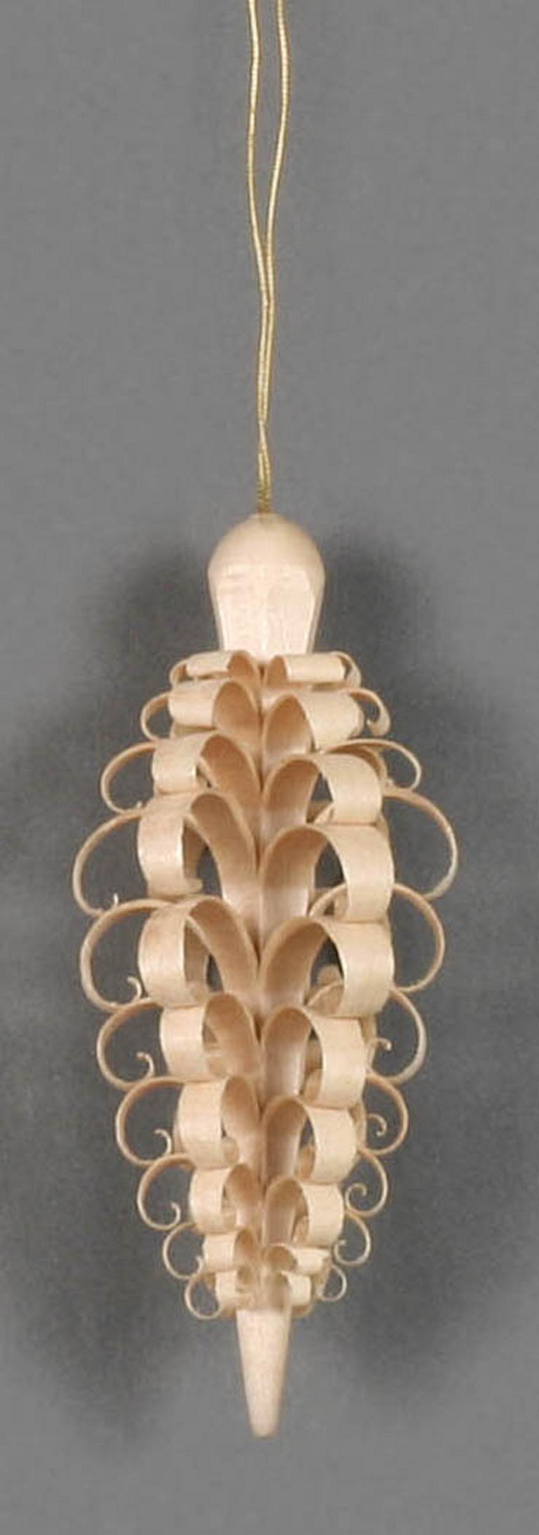 Behang Spanzapfen groß (6) 10cm