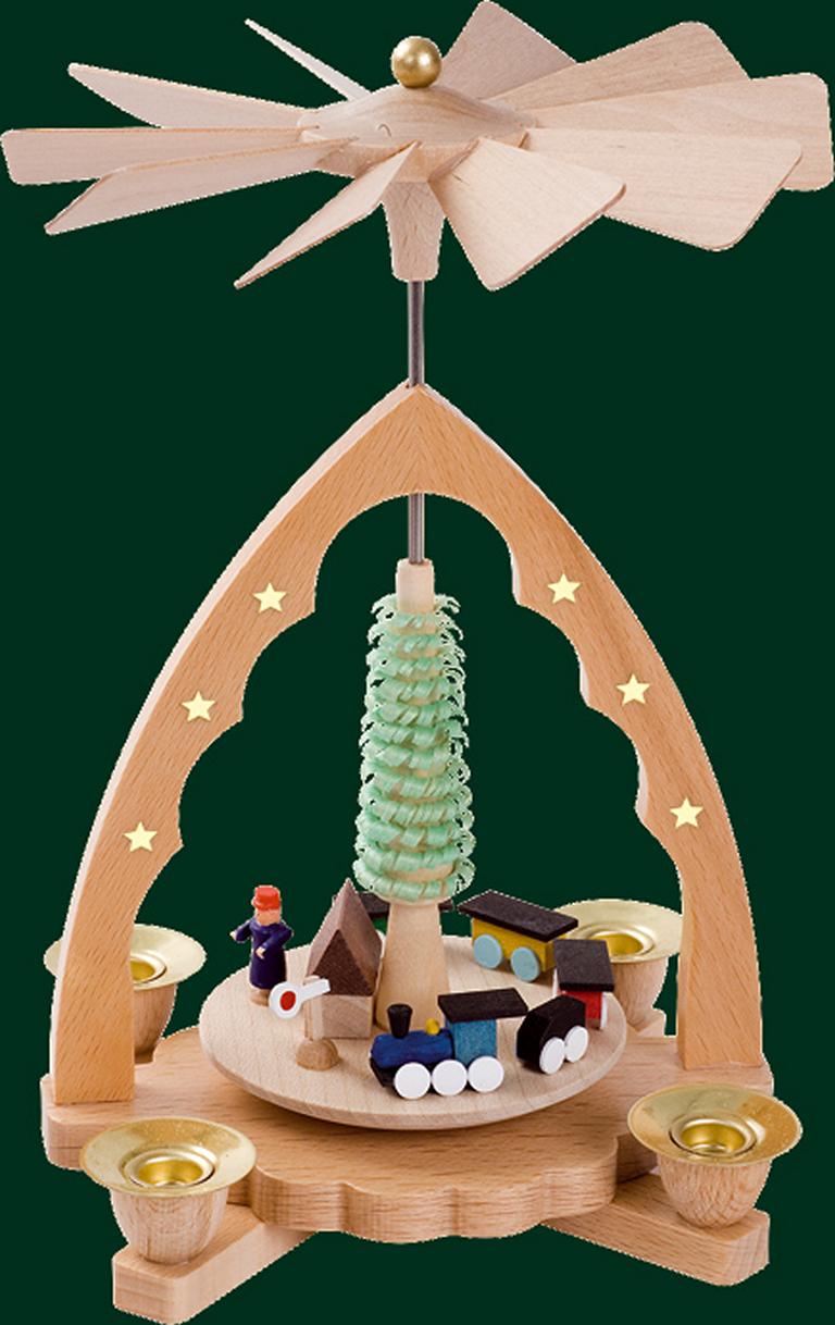 Pyramide Eisenbahn 19 cm