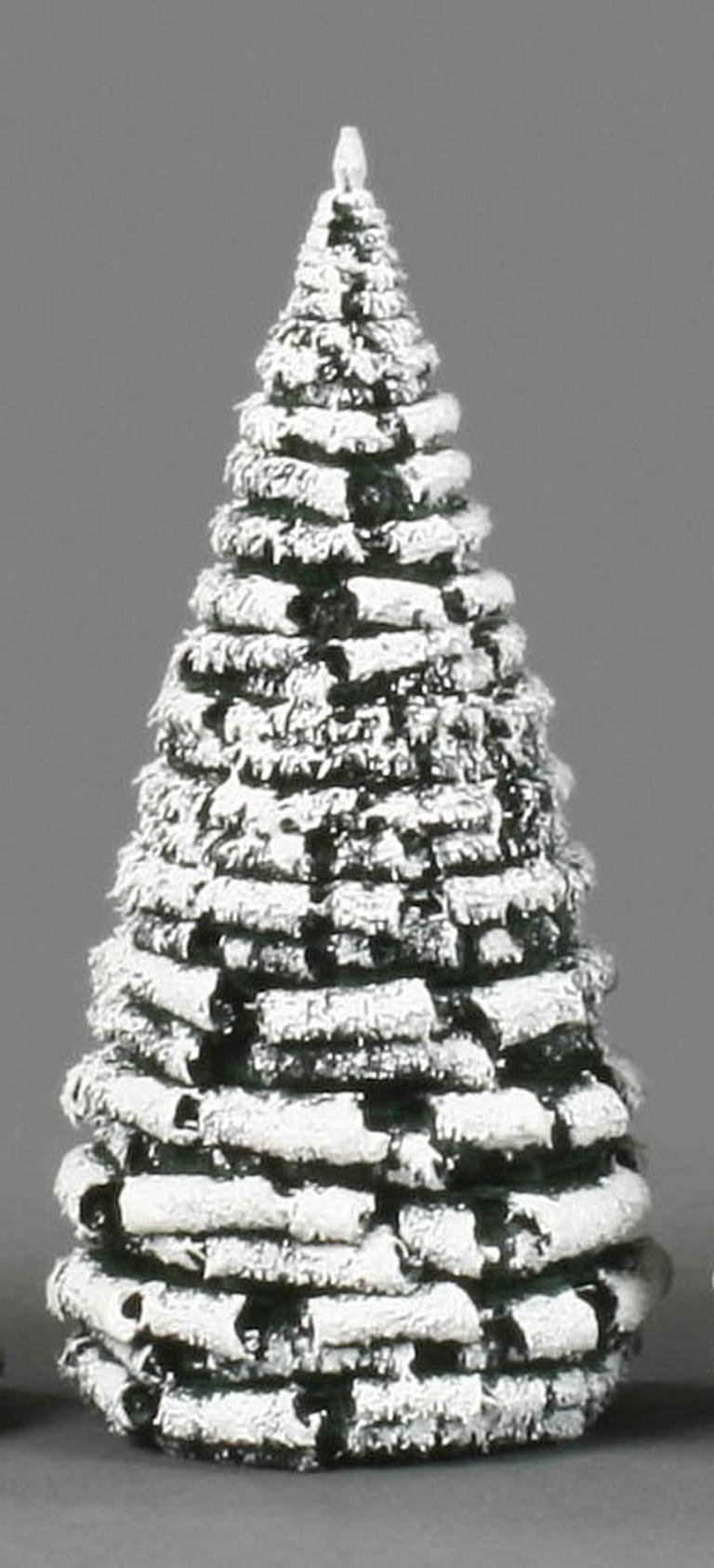 Raureifbaum grün/weiß, 12cm (3)