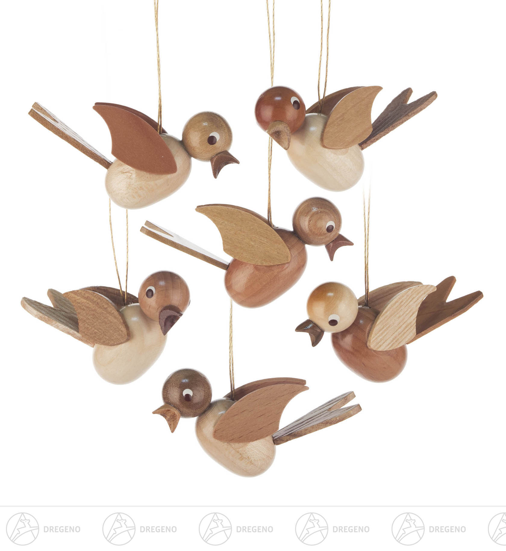 Behang Vögel natur (6) 4cm