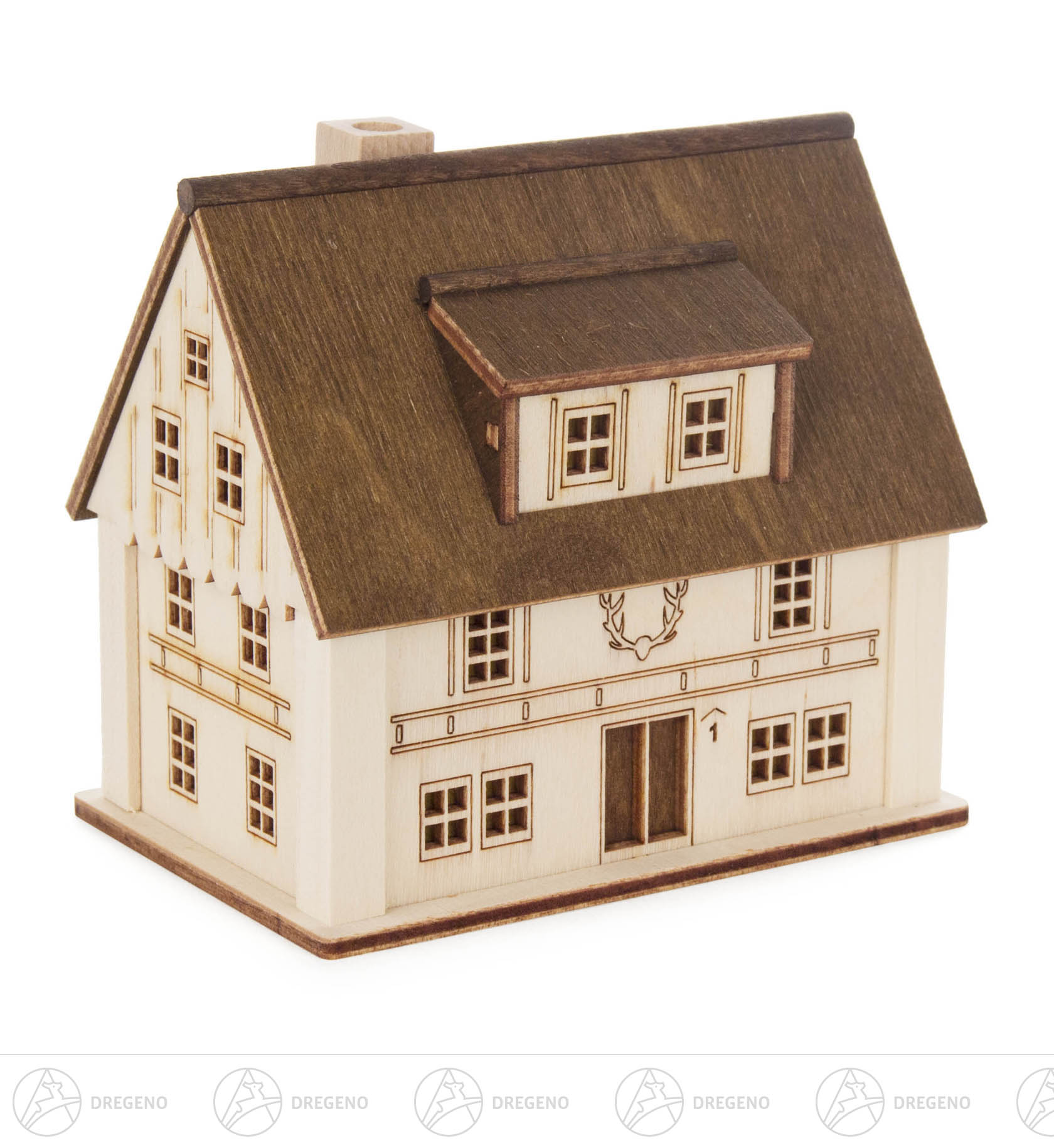 Lichterhaus Forsthaus 9cm Lichterhaus Forsthaus 9cm
