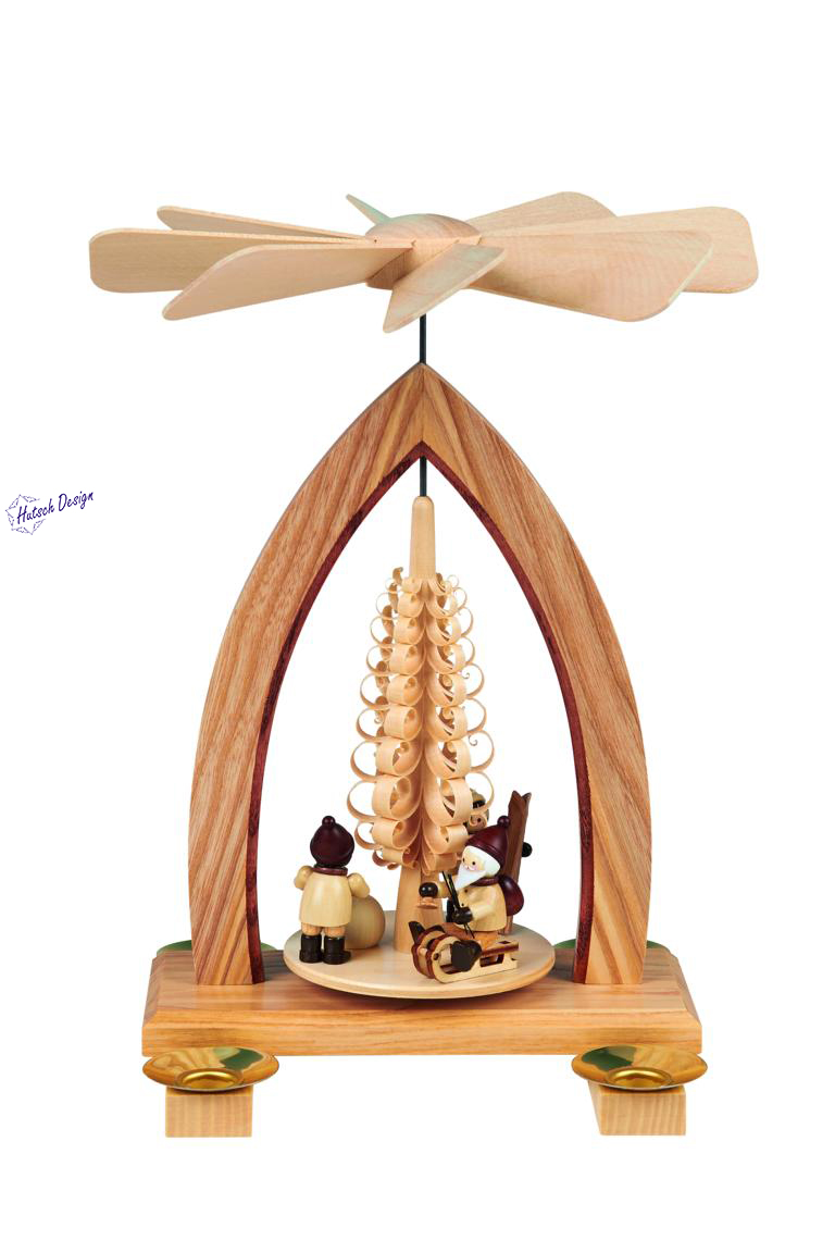Pyramide mit Weihnachtsmotiv 26cm Pyramide mit Weihnachtsmotiv 26cm